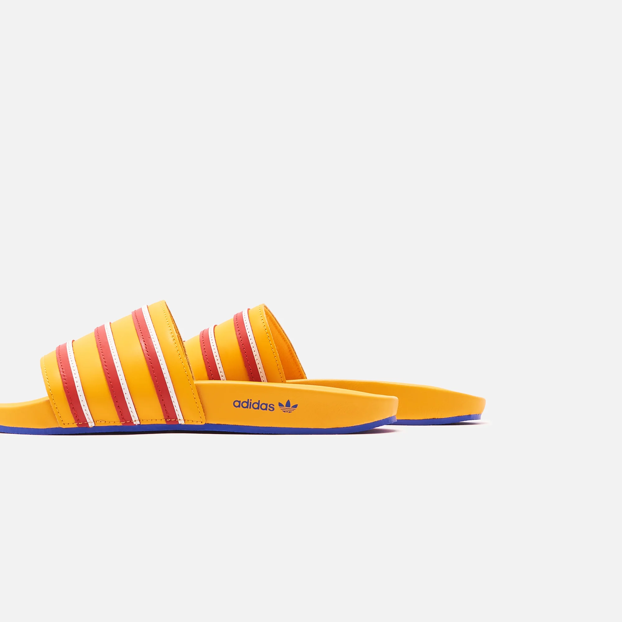 adidas Adilette x Eric Emanuel 'McDonald's All American - Bold Gold / Red / Footwear White - Image 6