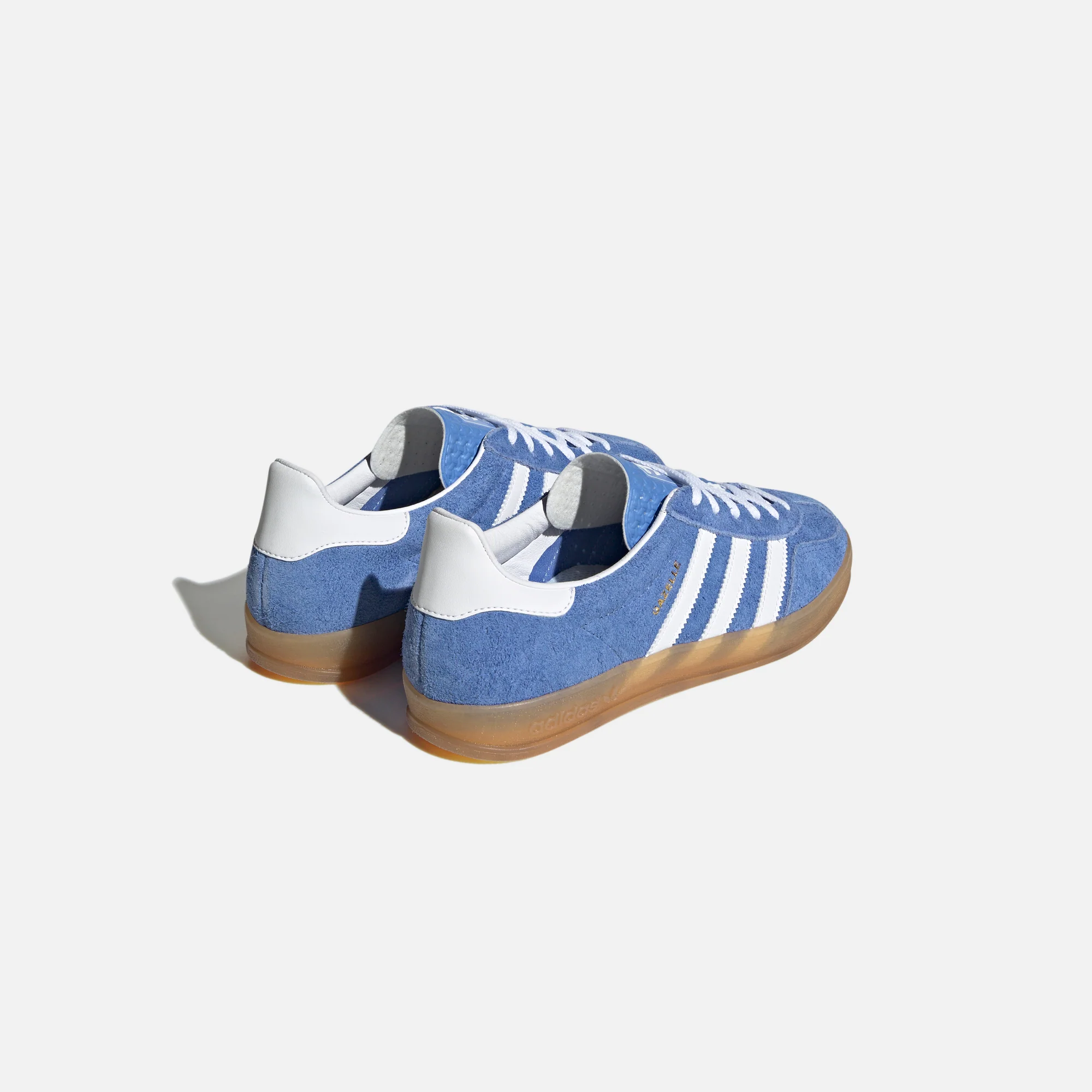 adidas WMNS Gazelle - Blue Fusion / Cloud White / Gold Metallic - Image 3
