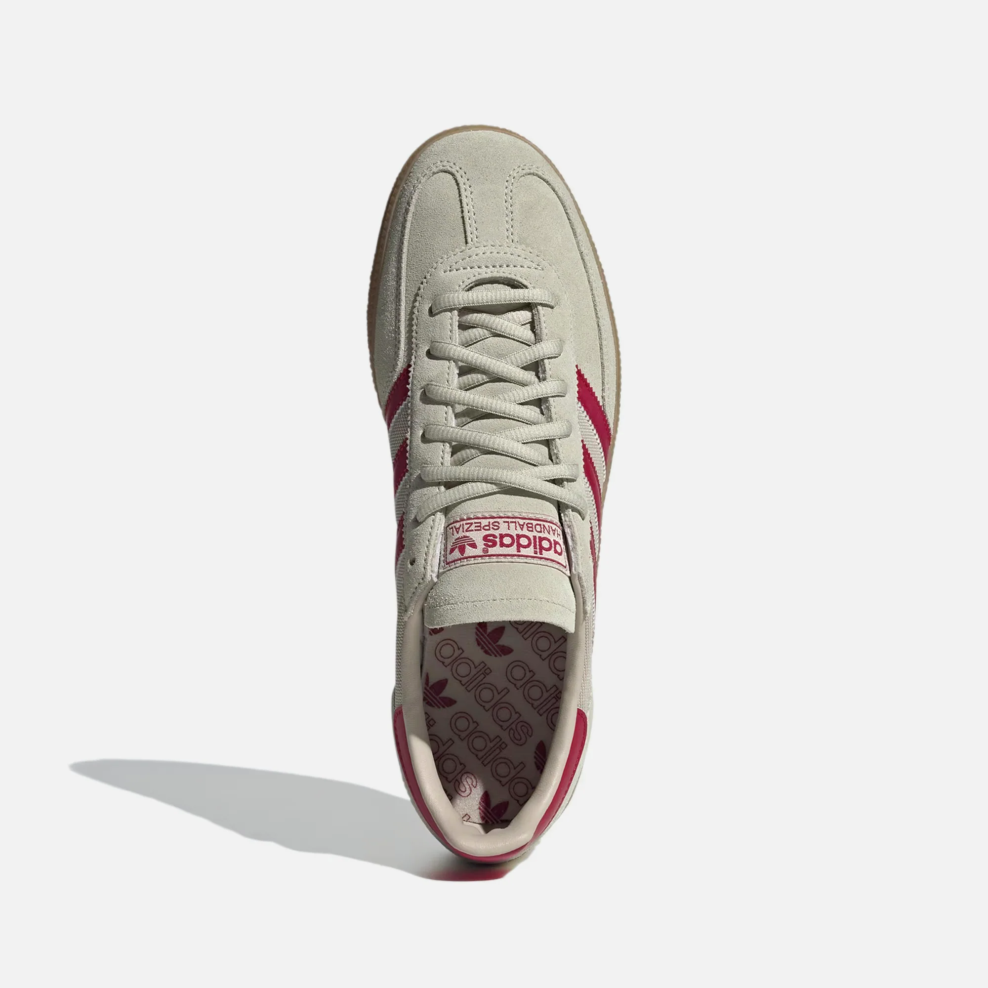adidas Handball Spezial - Putty Grey / Team Victory Red - Image 4