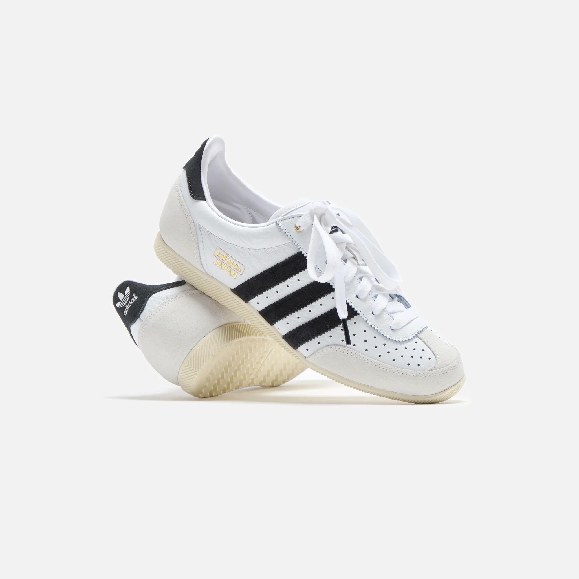 adidas WMNS Japan - Cloud White / Core Black / Gold Metallic - Image 4
