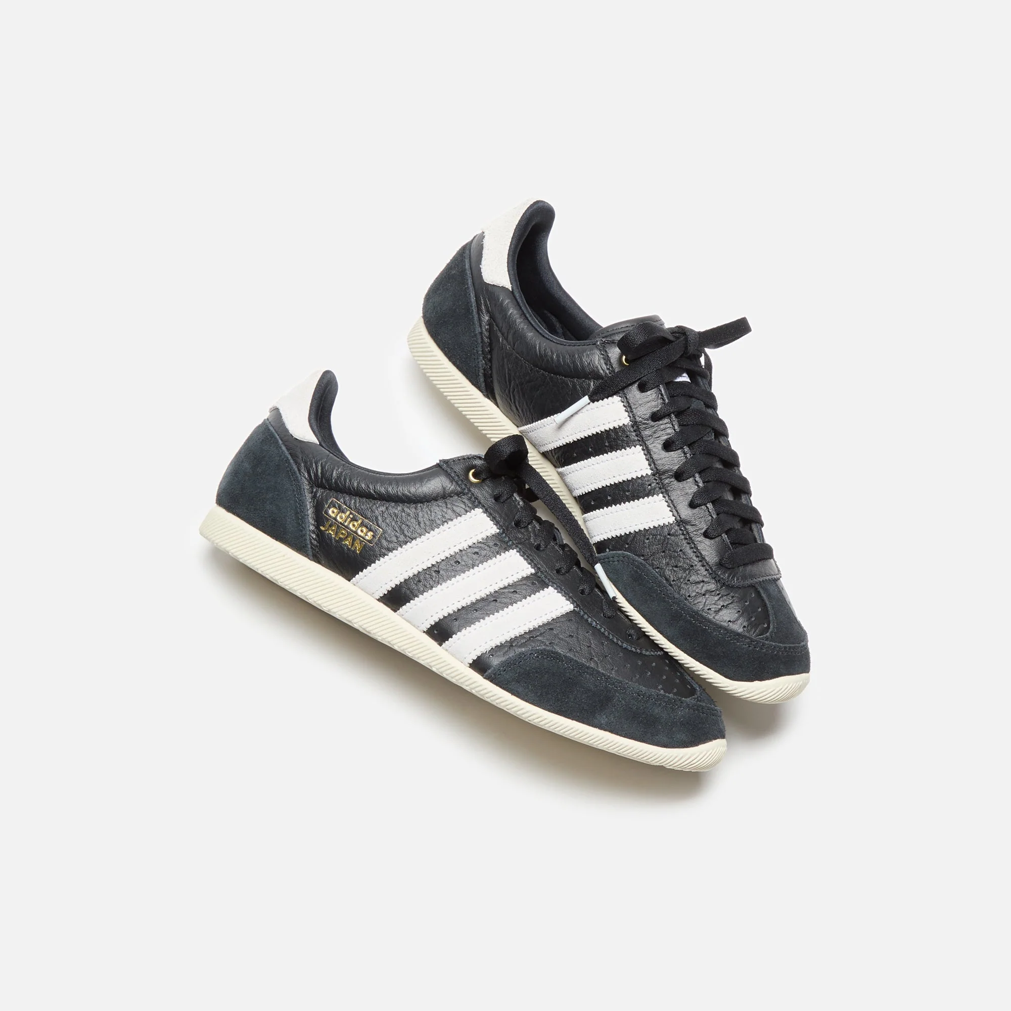 adidas WMNS Japan - Core Black / White / Gold Metallic - Image 4