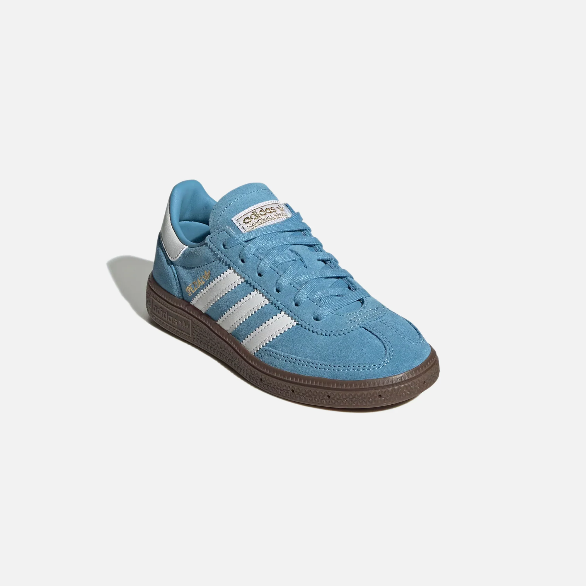 adidas Kids Handball Spezial - Light Blue / White / Gum - Image 3