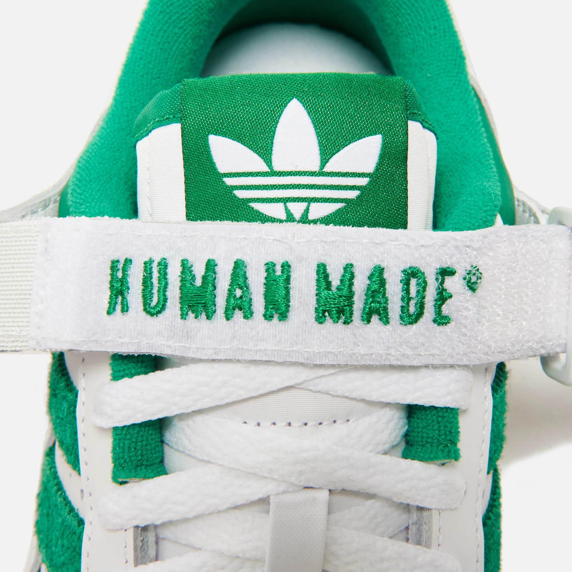 adidas x Human Made Consortium Forum Low - Green - Image 3