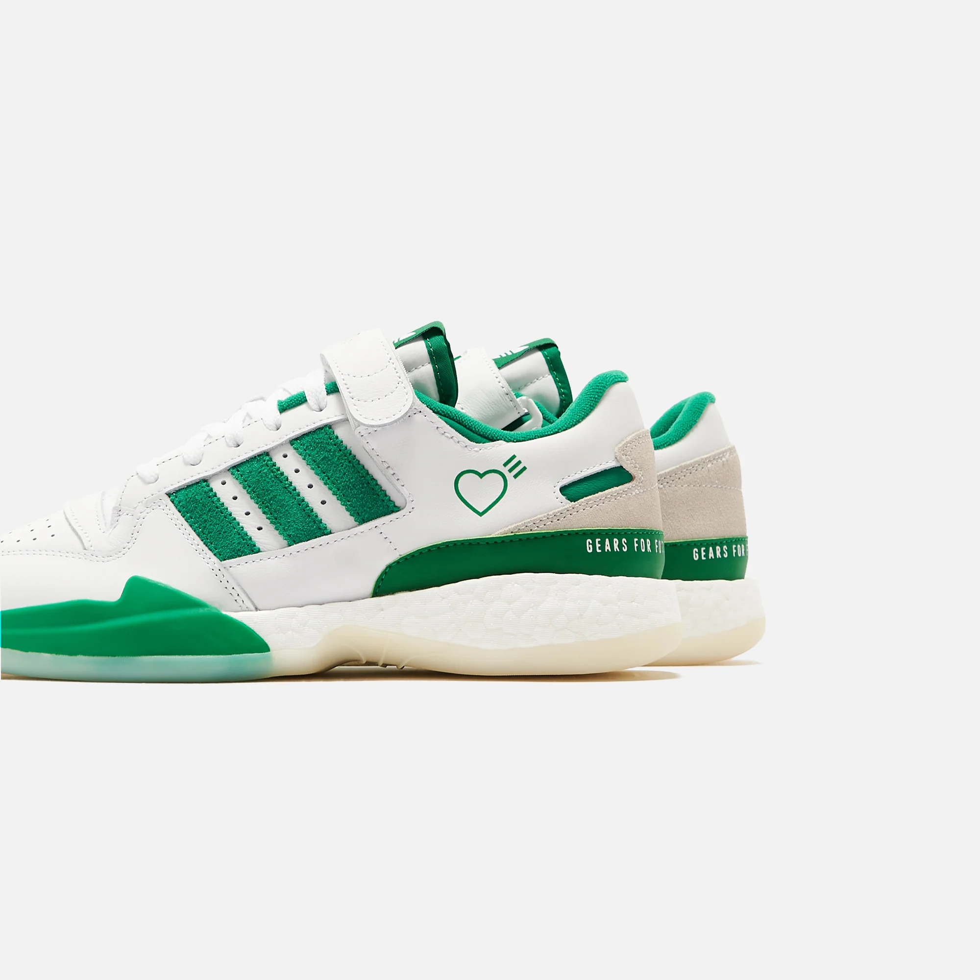 adidas x Human Made Consortium Forum Low - Green - Image 7