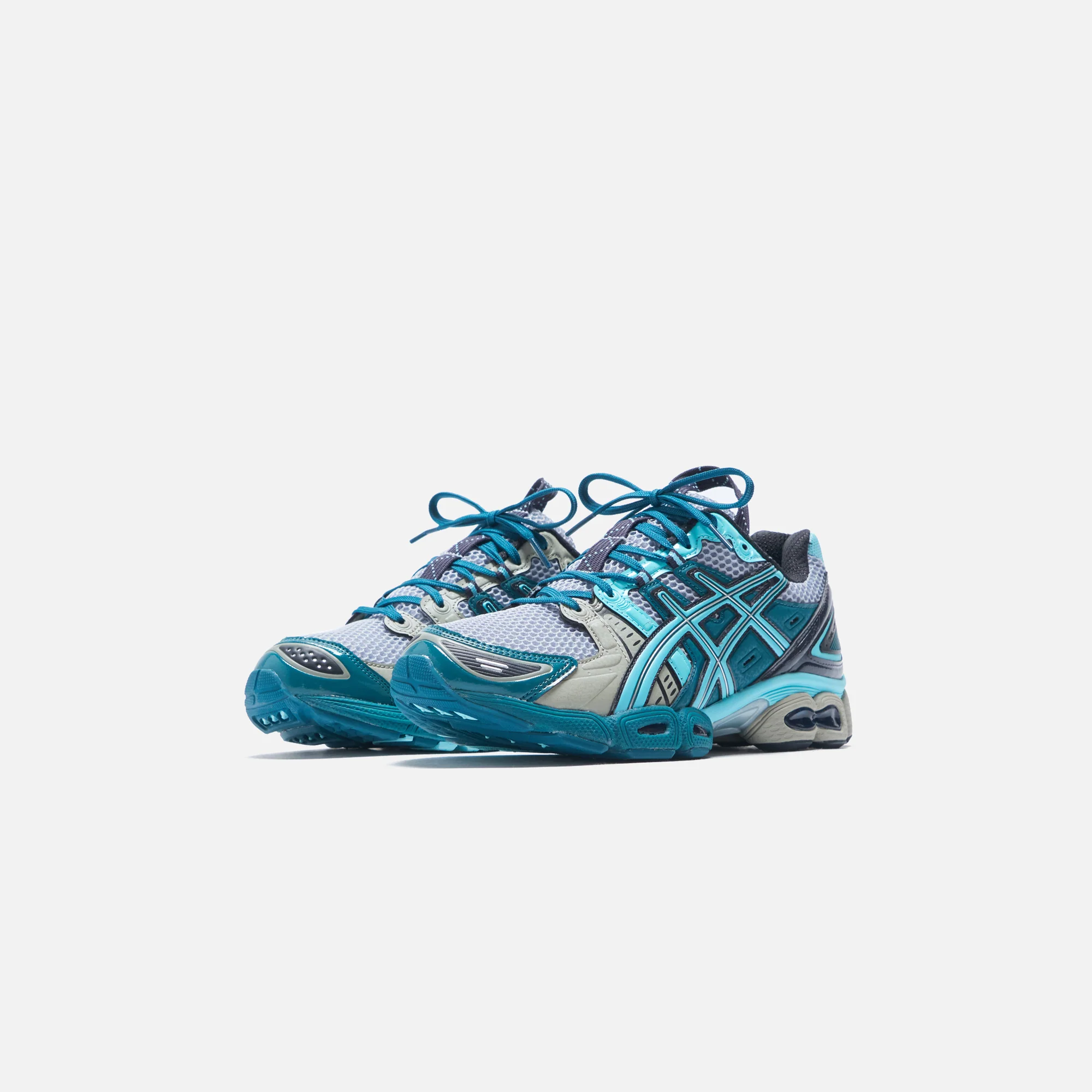 Asics UB3-S Gel-Nimbus 9 - Piedmont Grey / Aruba Blue - Image 3