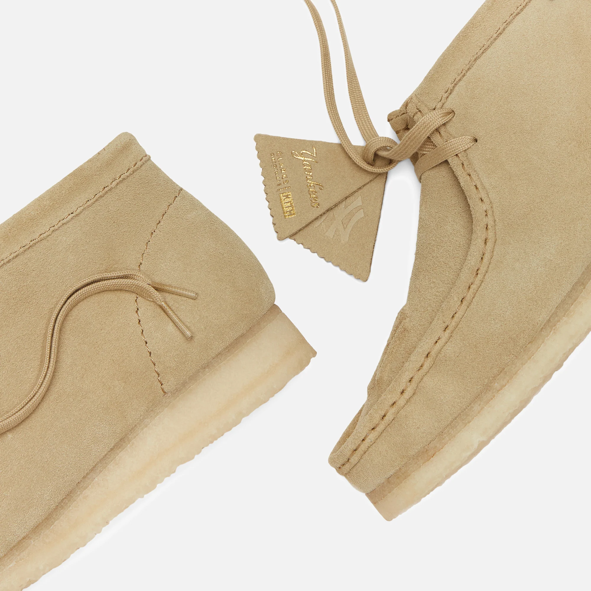 Kith & Clarks for New York Yankees Wallabee Boot - Maple Suede - Image 3