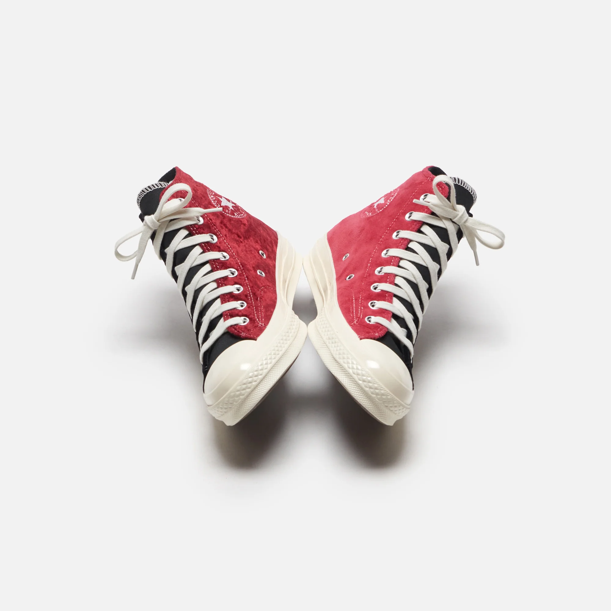 Converse Chuck 70 Beyond Retro Velvet - Black / Red / Egret - Image 6