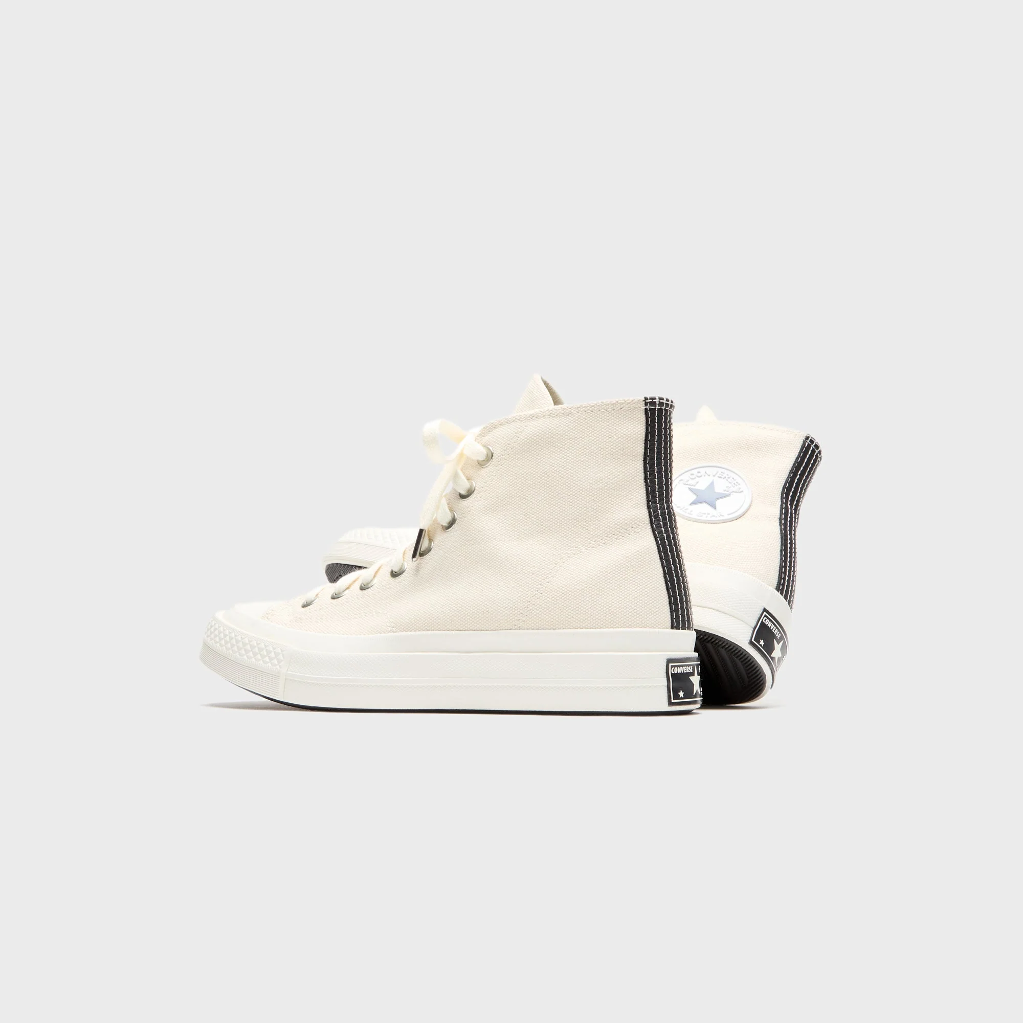 Converse First String Vintage Heavyweight Canvas - Cream / White / Navy - Image 4