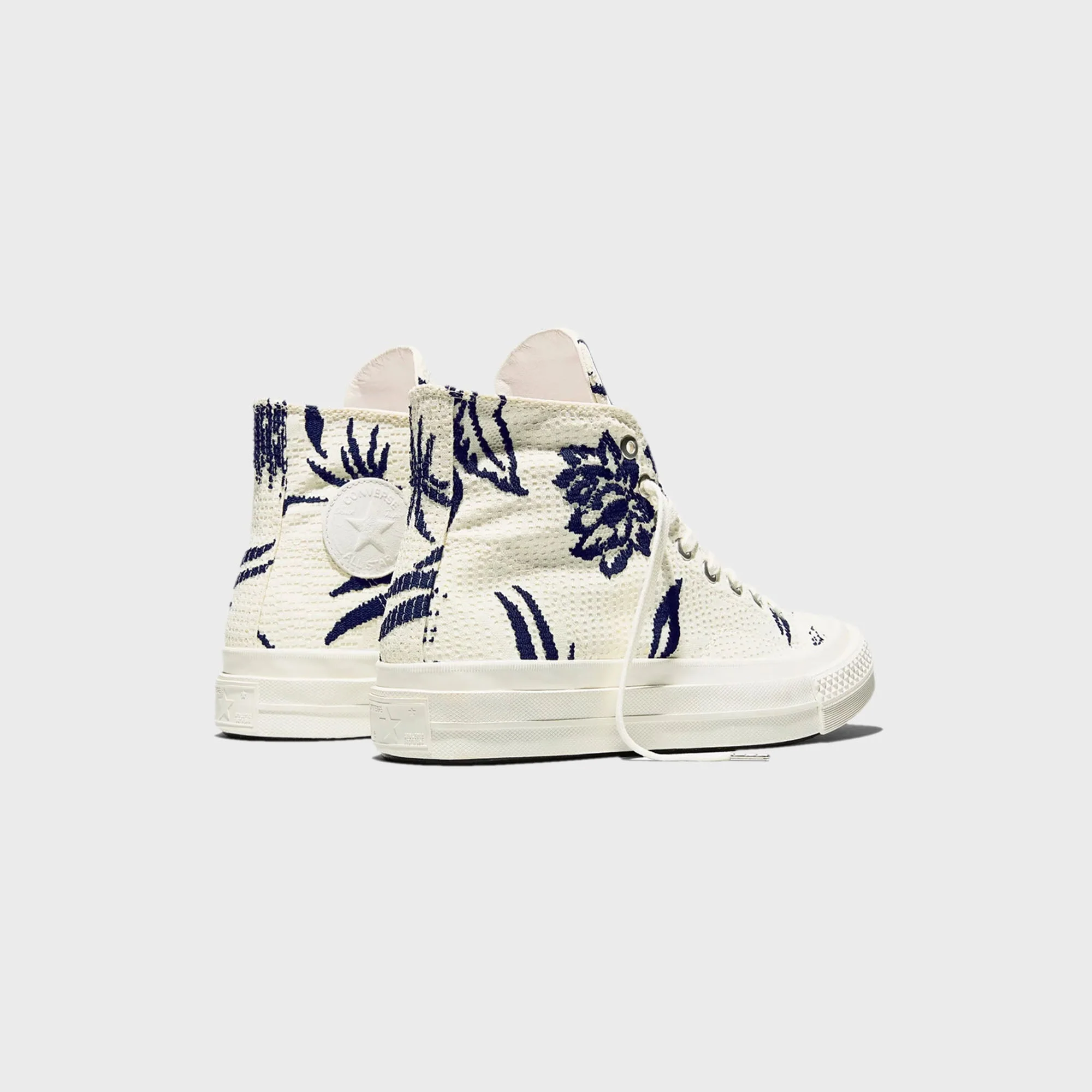 Converse First String Japanese Tropical Knit - Cream / Navy - Image 5