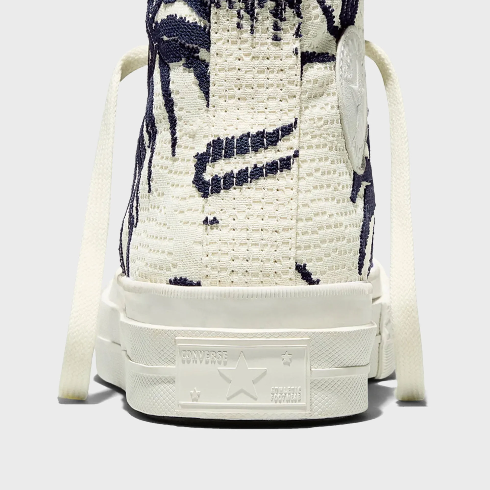 Converse First String Japanese Tropical Knit - Cream / Navy - Image 6