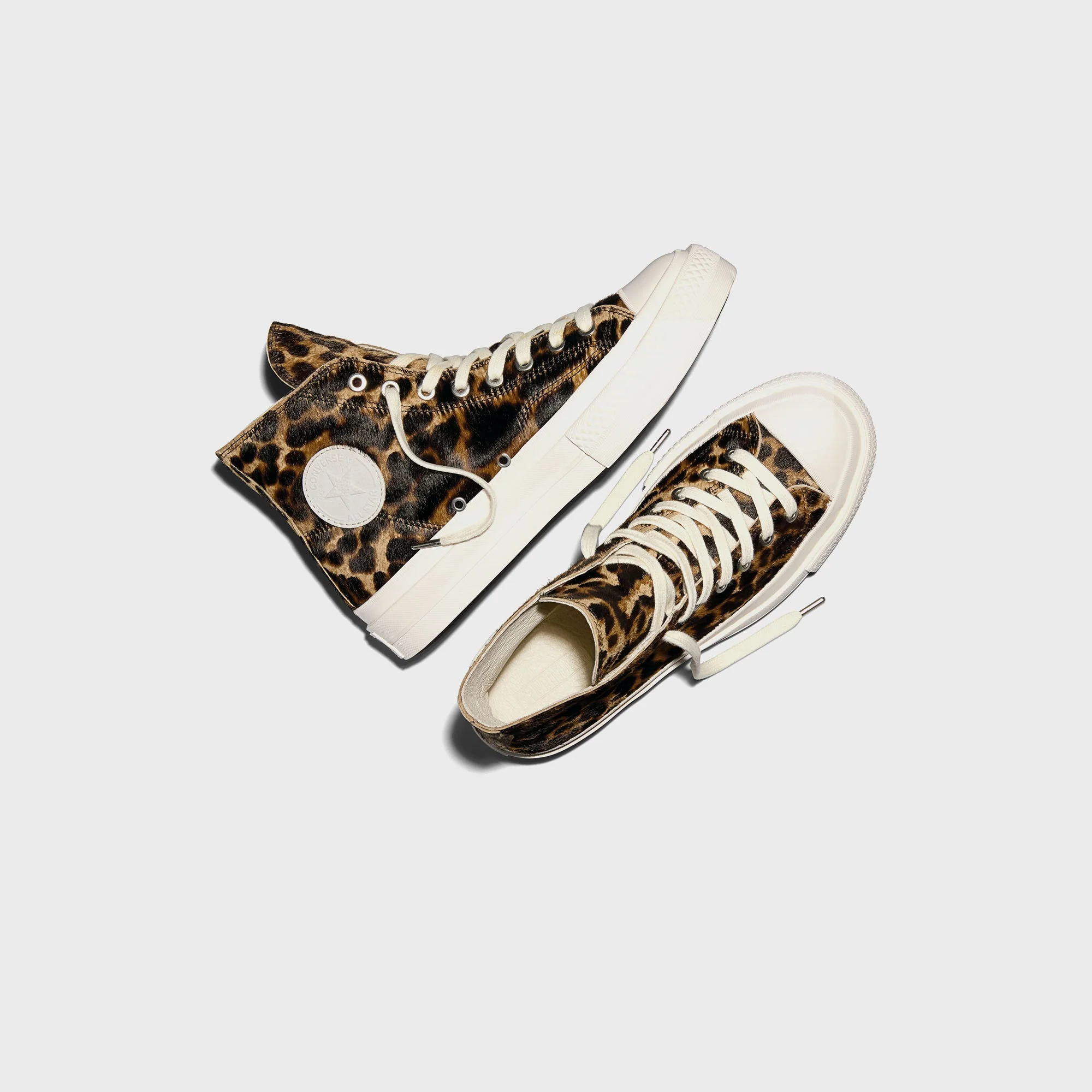 Converse First String Chuck Taylor All Star- Leopard / Snow White - Image 5