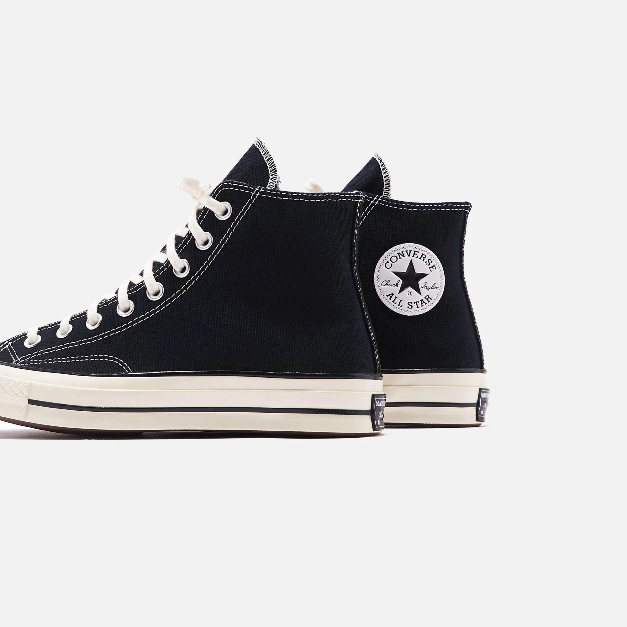 Converse Chuck Taylor '70 High - Black / Egret - Image 3