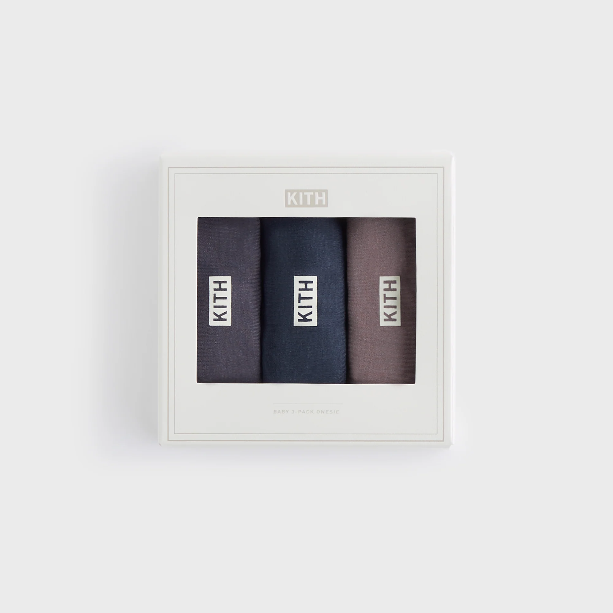 Kith Baby Palette 3-Pack Bodysuit - Battleship - Image 6