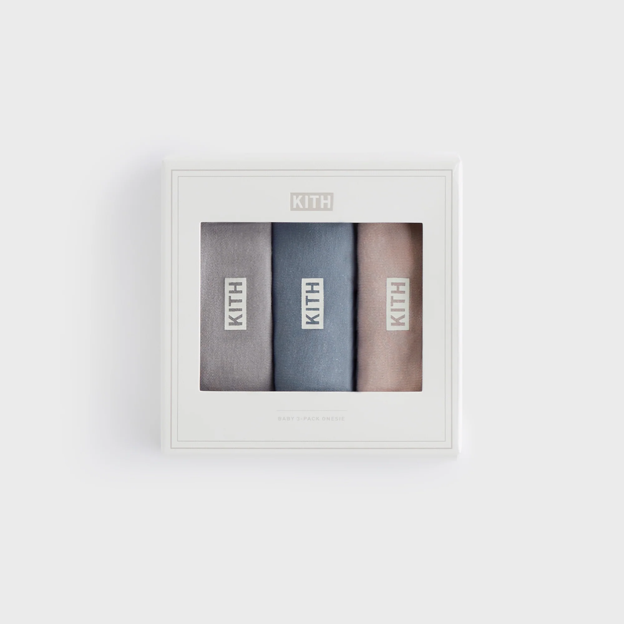 Kith Baby Palette 3-Pack Bodysuit - Argon - Image 6