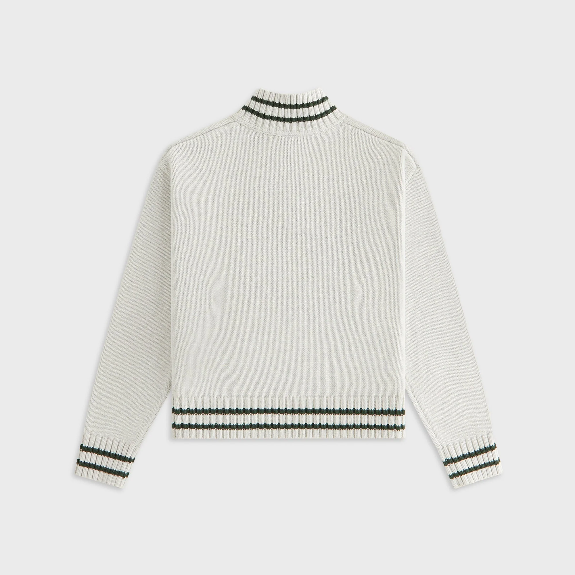 Kith Kids Classic Quarter Zip Wyona - Light Heather Grey - Image 3