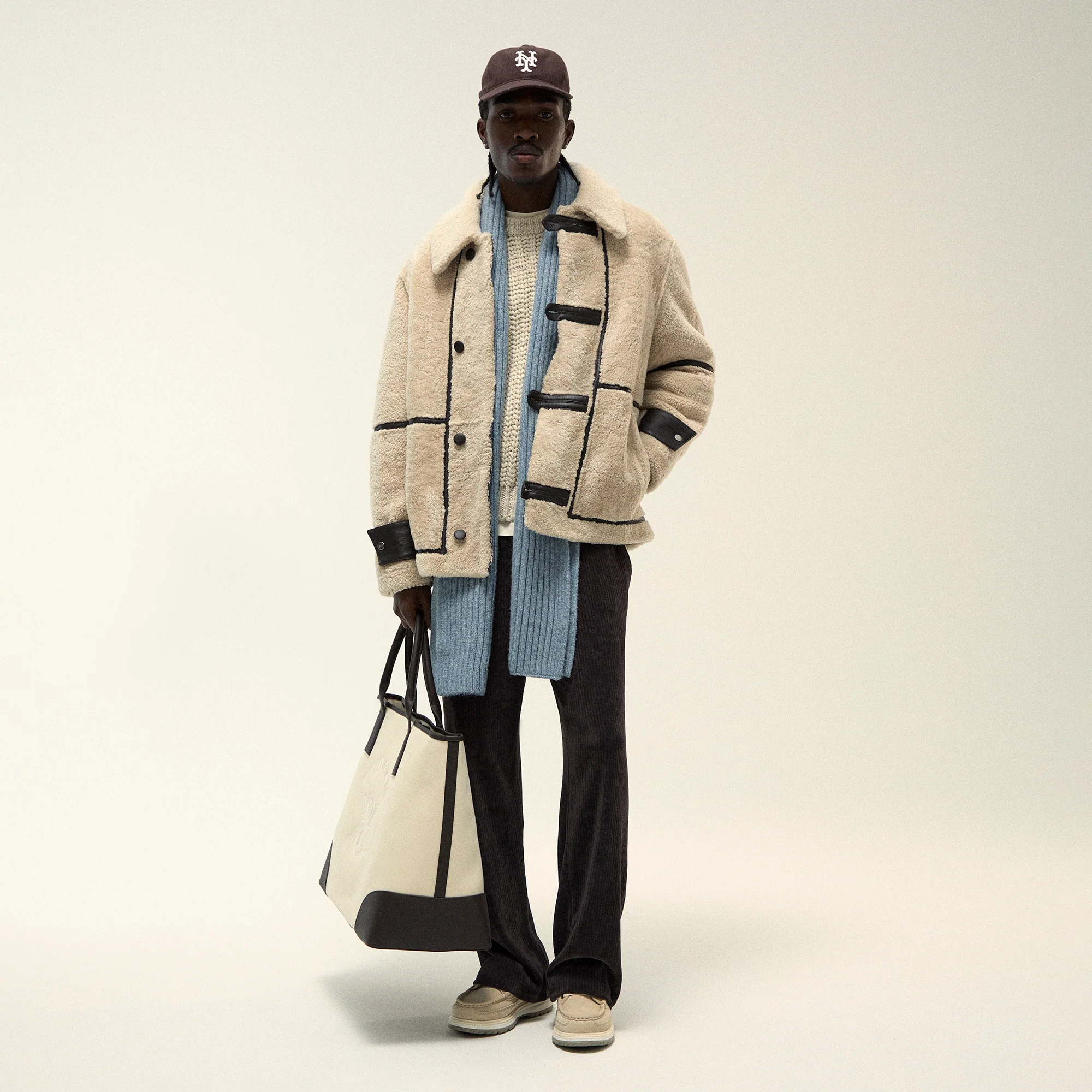 Kith Shearling Lucian Jacket - Curb - Image 3