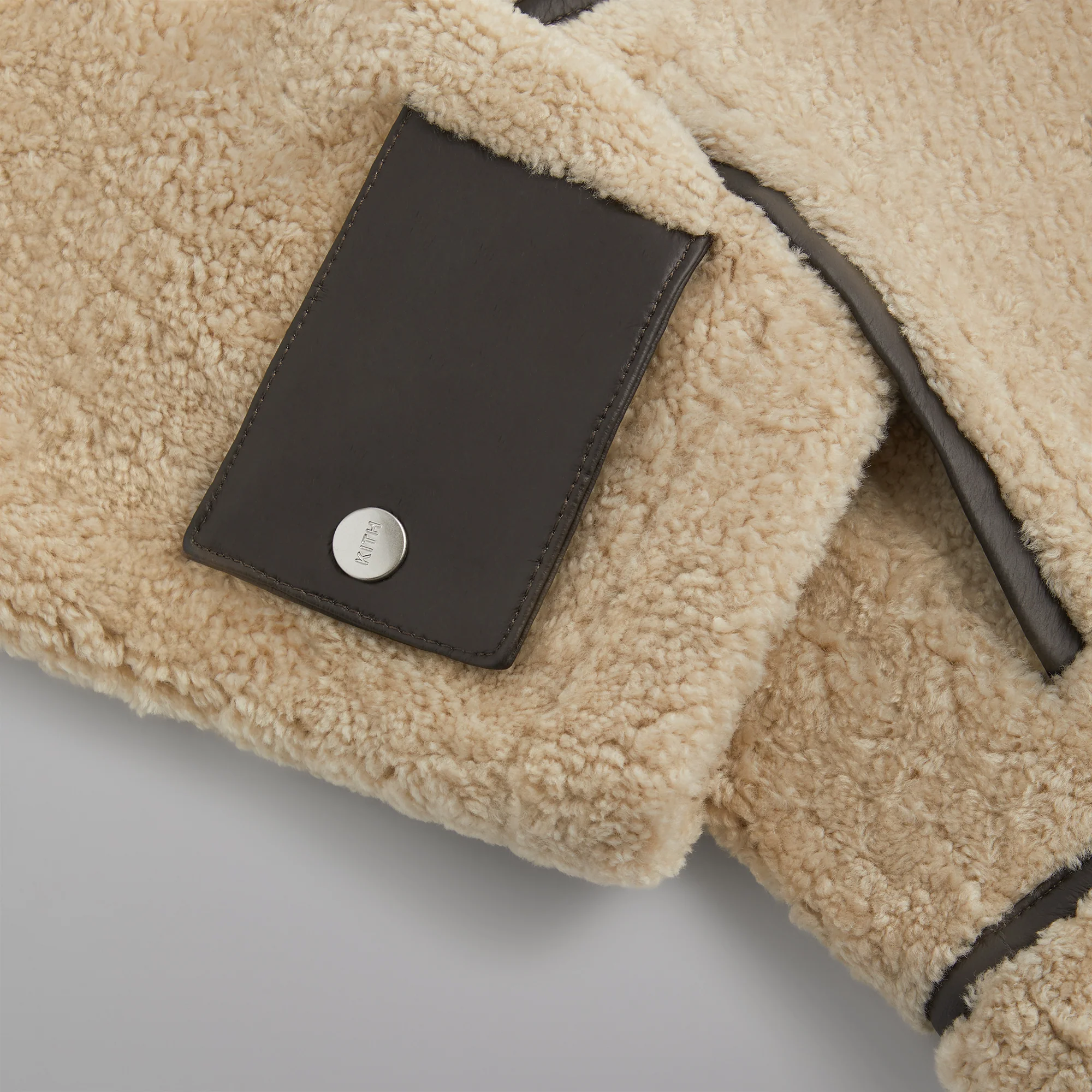 Kith Shearling Lucian Jacket - Curb - Image 5