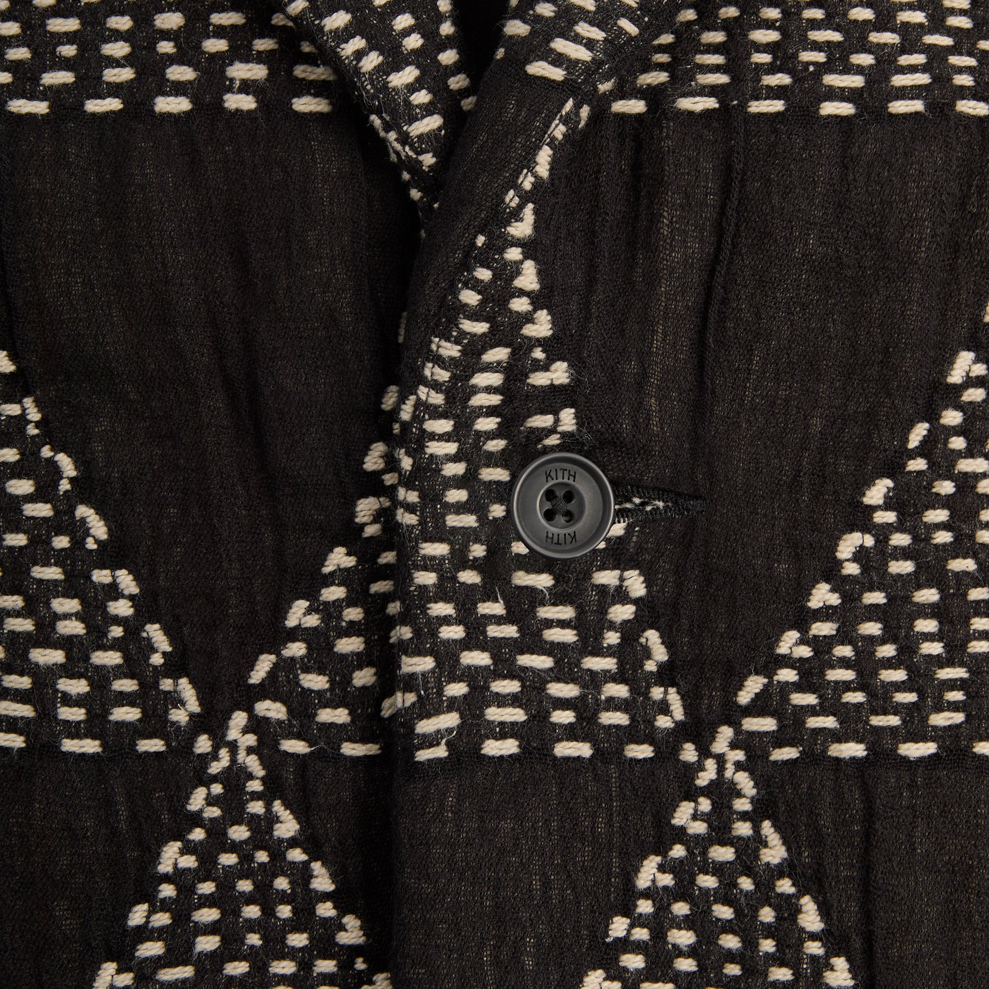 Kith Quilt Stitch Alfie Jacket - Black - Image 4