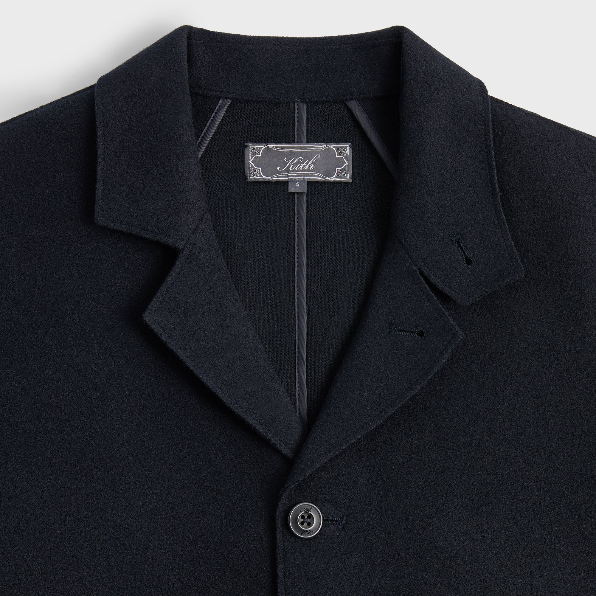 Kith Felted Jersey Savion Jacket - Ink - Image 4