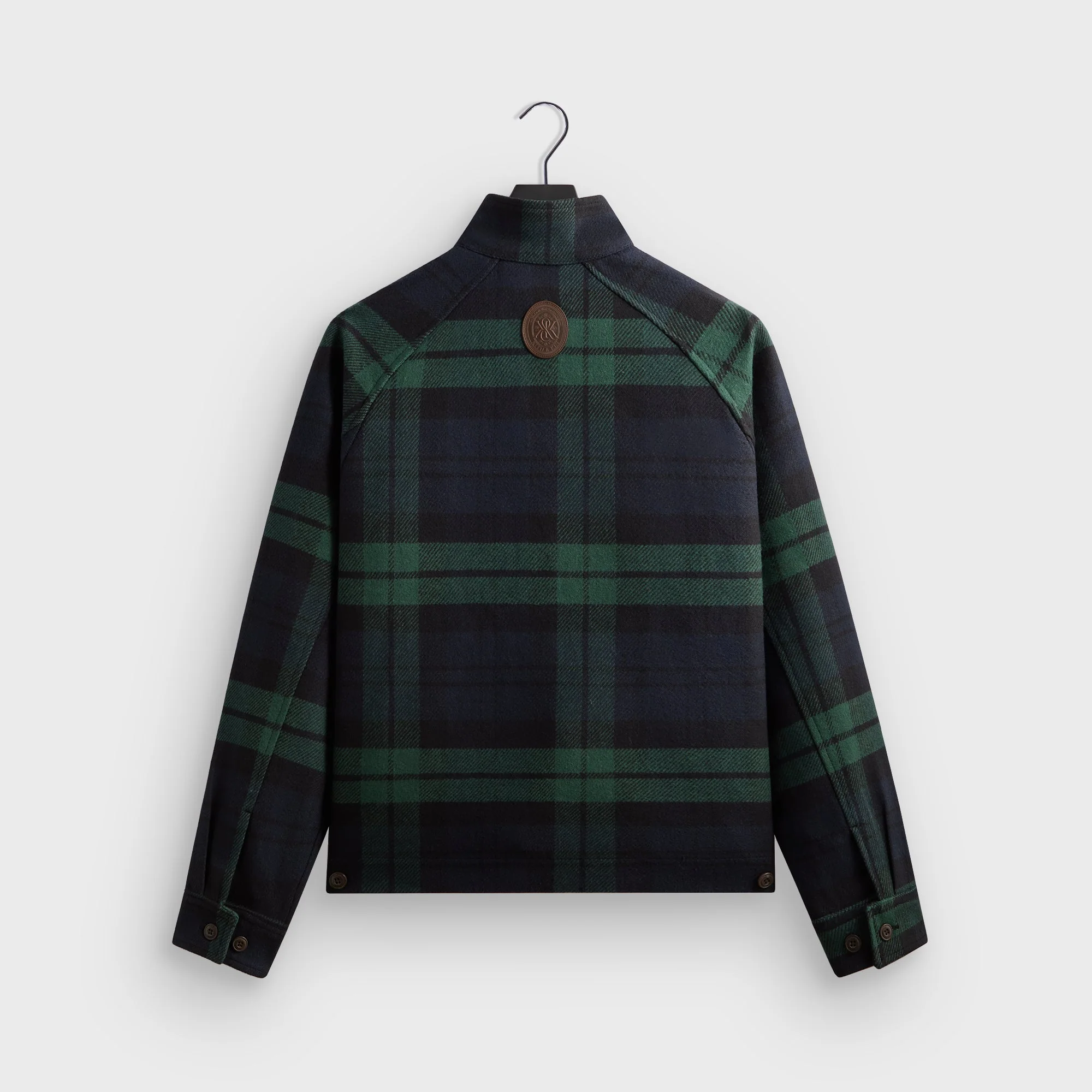 Kith Brushed Plaid Harrington Jacket - Eve - Image 3