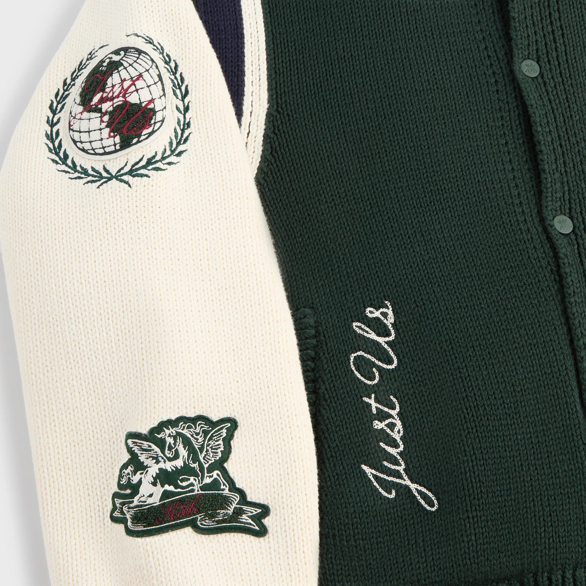 Kith for AVIREX Porter Varsity Knit Bomber - Stadium - Image 4