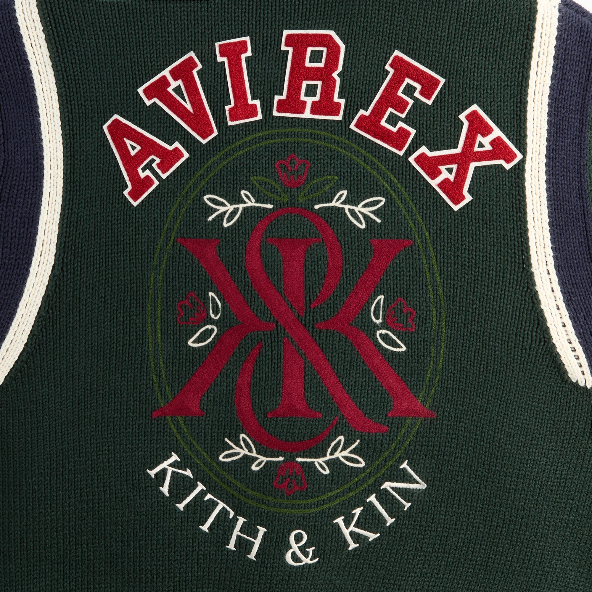 Kith for AVIREX Porter Varsity Knit Bomber - Stadium - Image 6