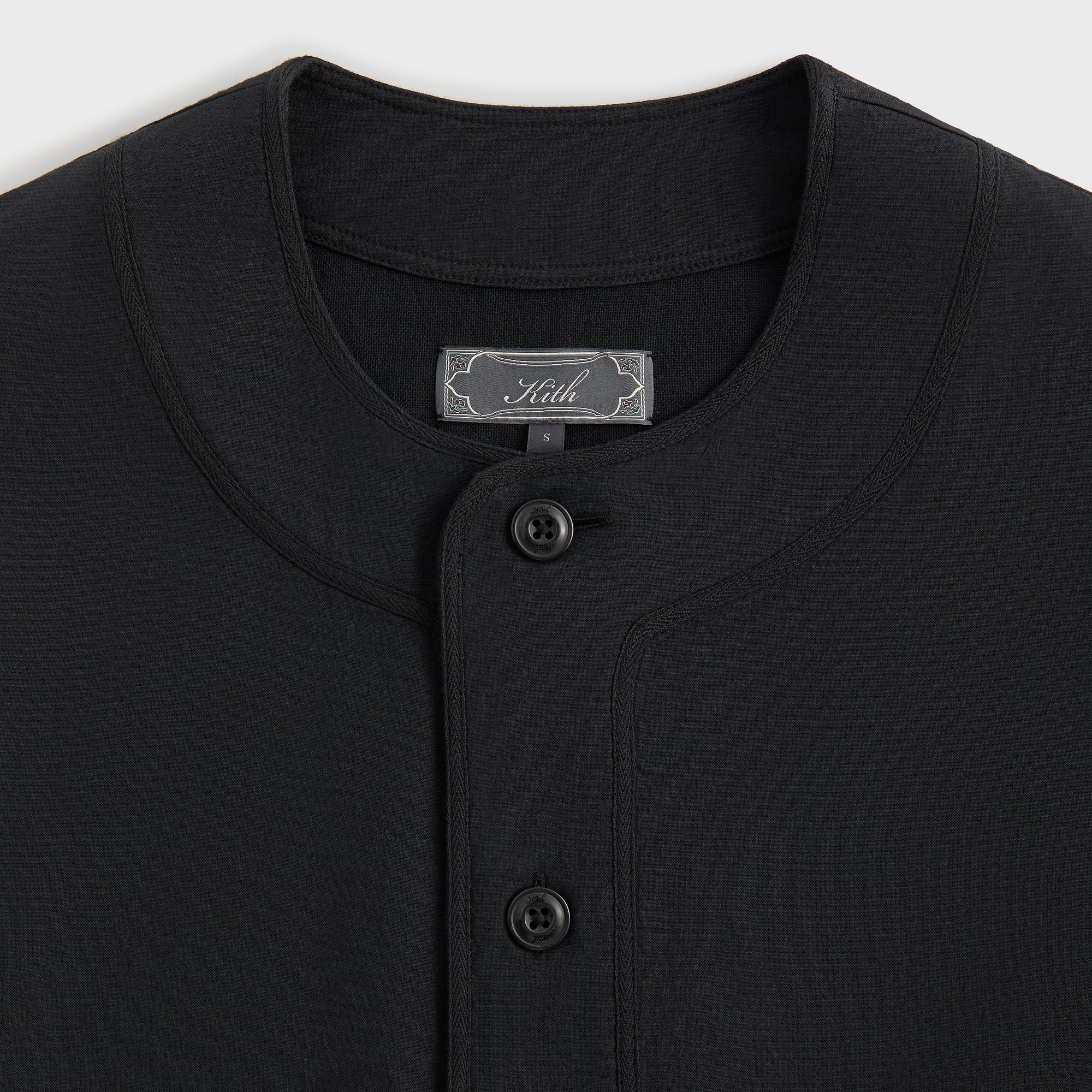 Kith Willis Baseball Shirt - Black - Image 3