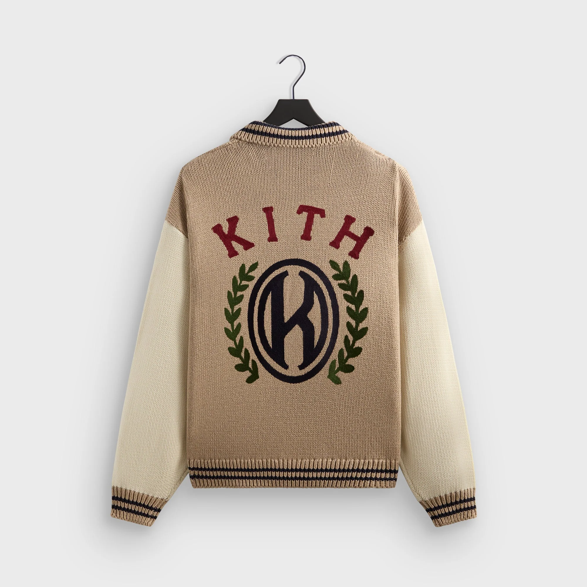 Kith Nelson Rugby Sweater - Canvas Heather - Image 3