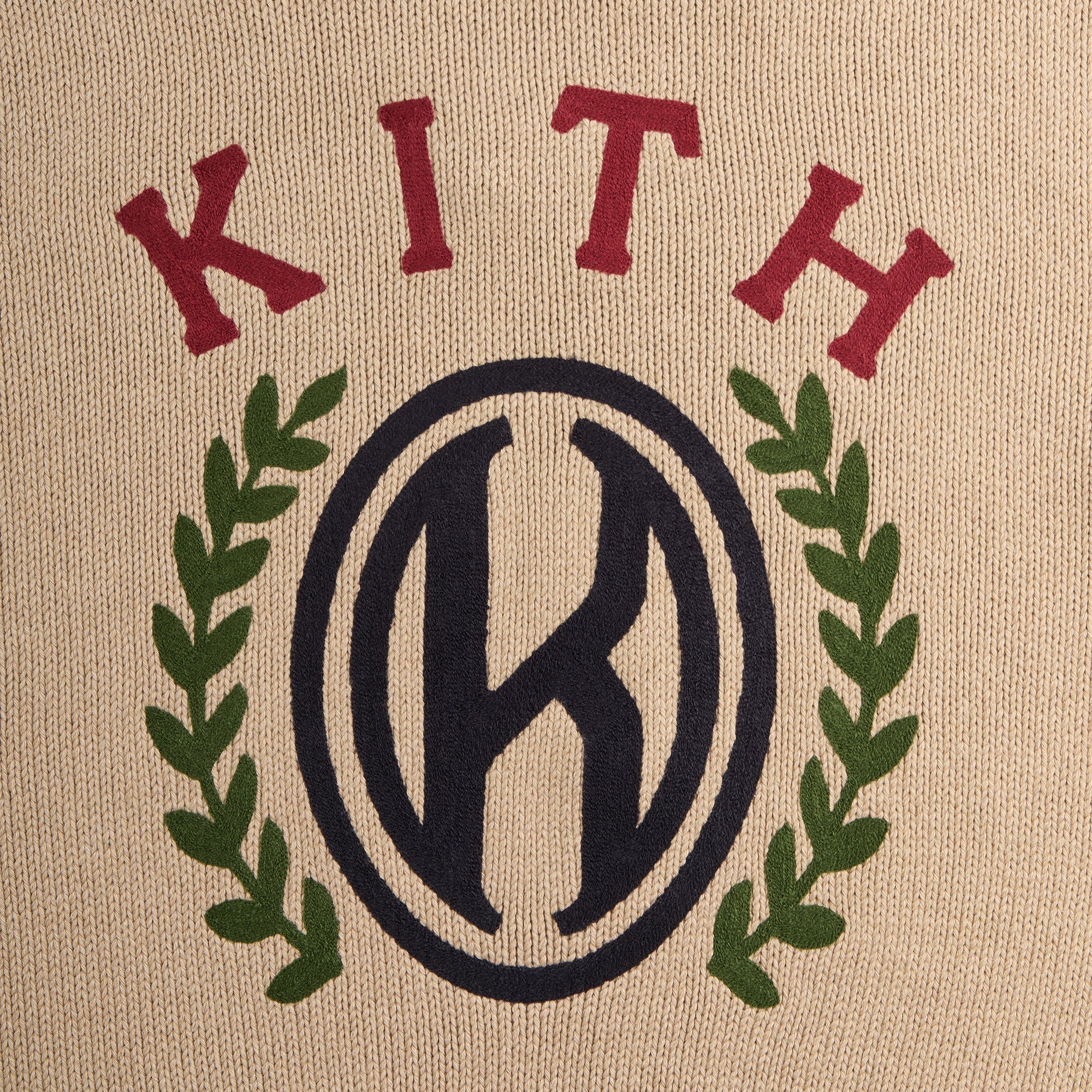 Kith Nelson Rugby Sweater - Canvas Heather - Image 5