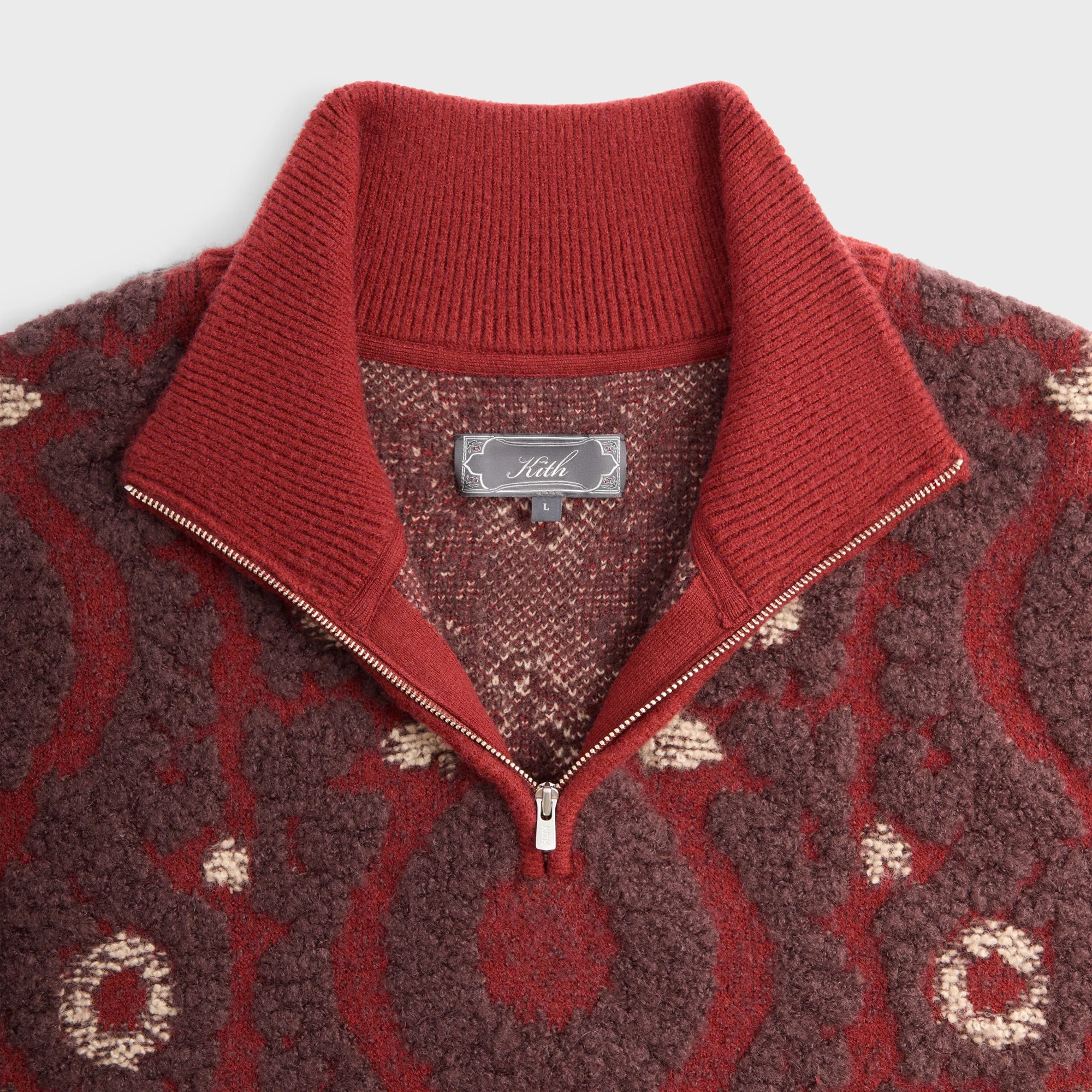 Kith Winter Vine Wyona Quarter Zip - Rhone - Image 4