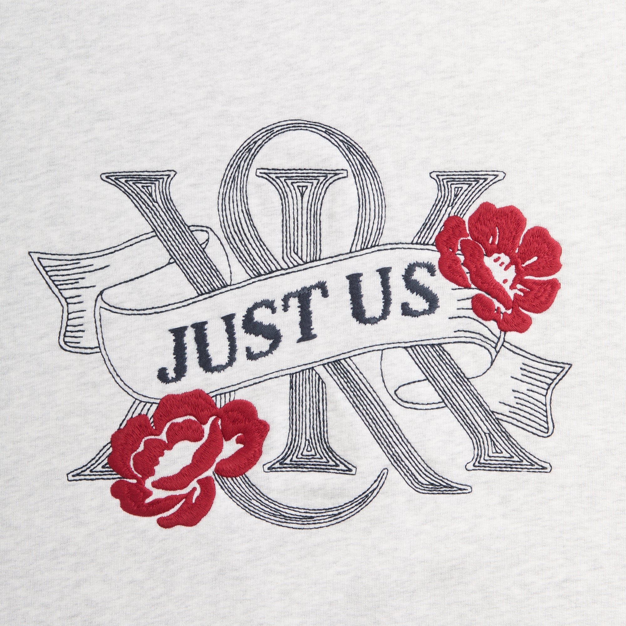 Kith Just Us Crewneck - Light Heather Grey - Image 4