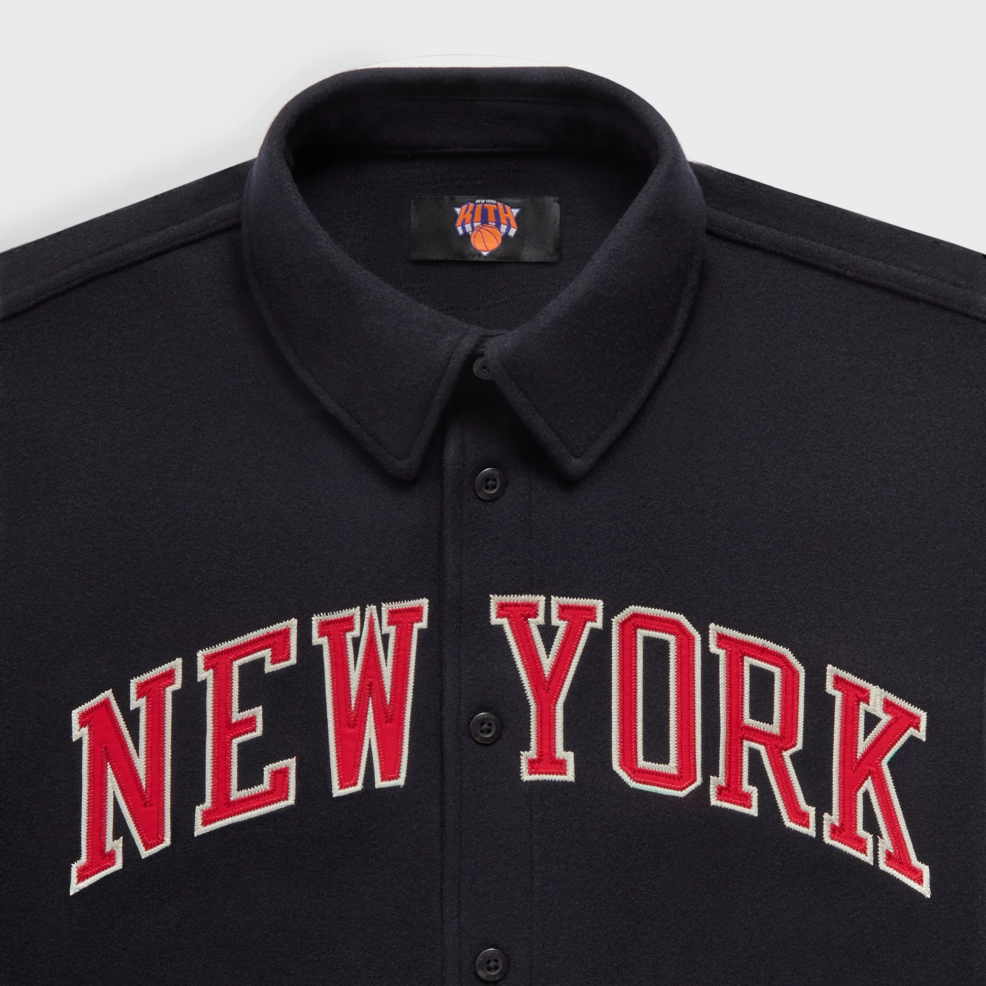 Kith for the New York Knicks Felted Apollo Shirt - Nocturnal - Image 4