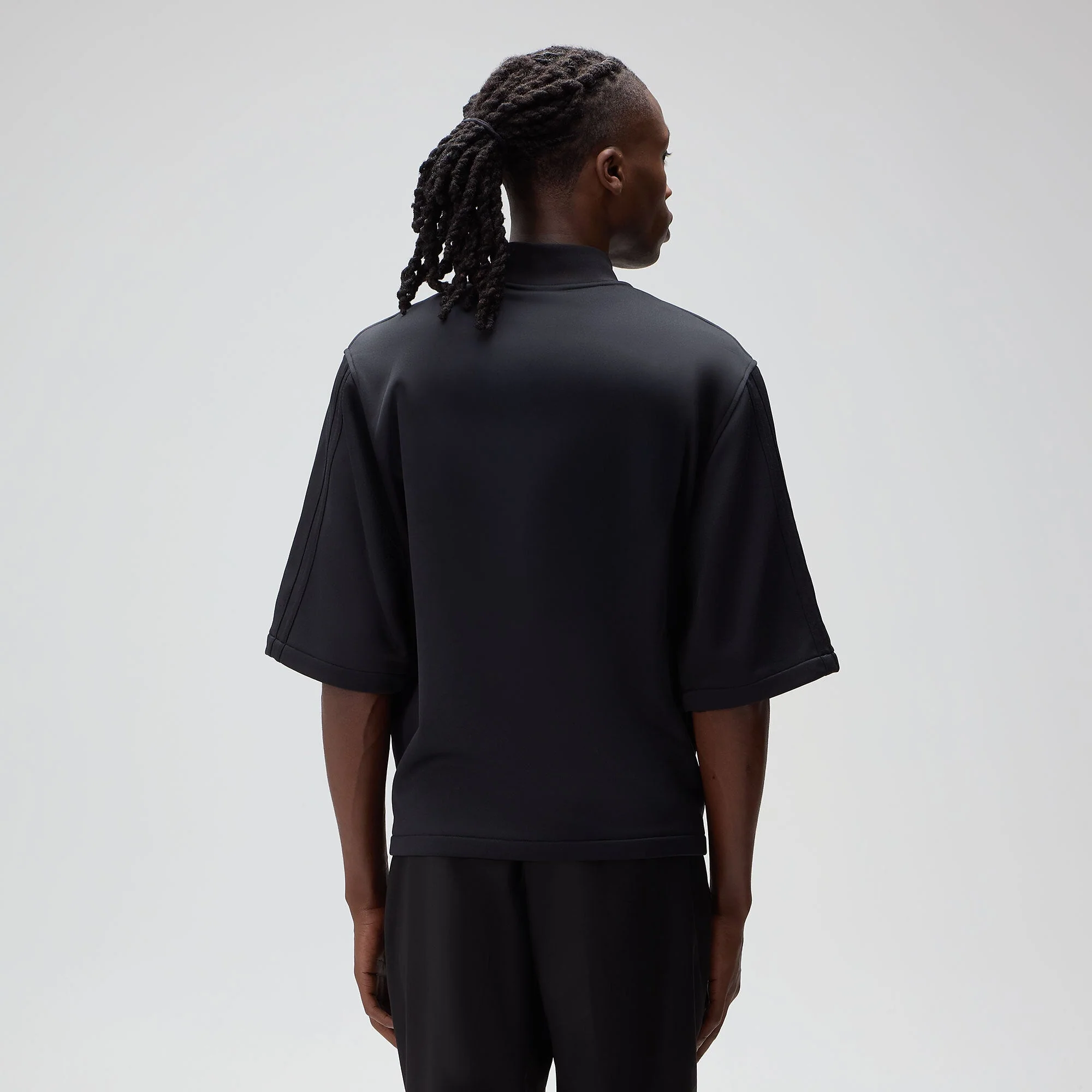 Kith for the New York Knicks Tricot Full Zip Sweater - Black - Image 3