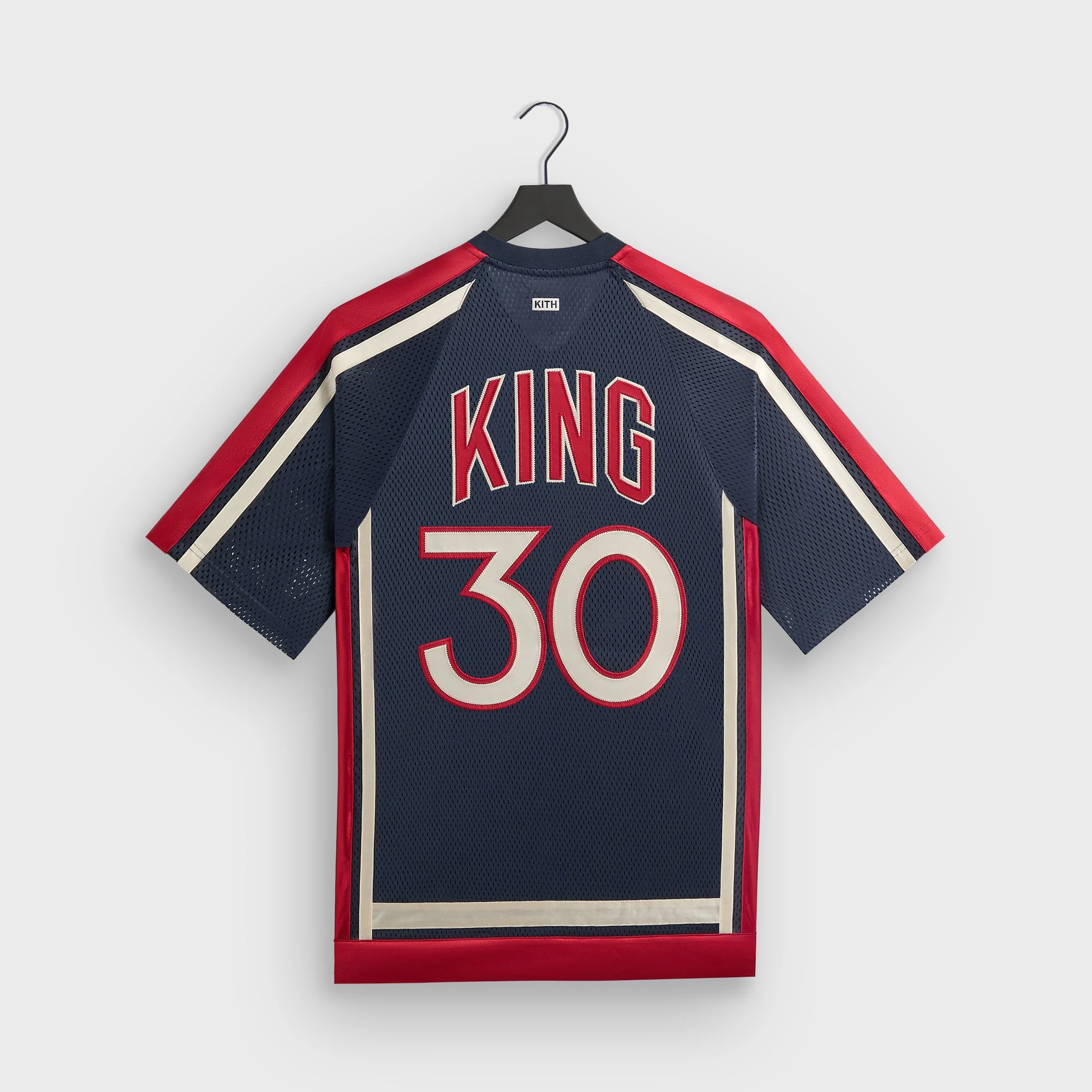 Kith for the New York Knicks Bernard King Mesh Shirt - Nocturnal - Image 4