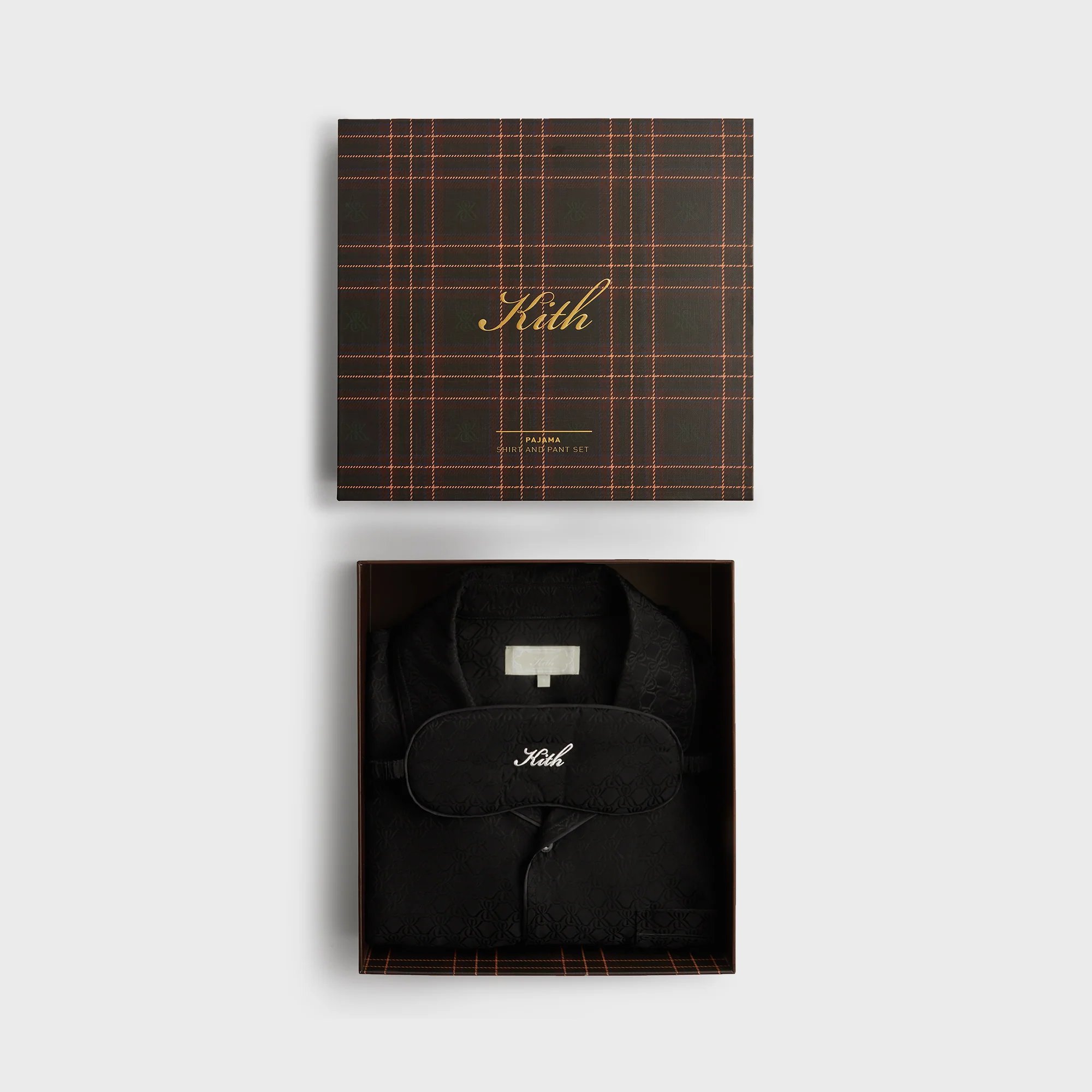 Kith Crest Monogram Pajama Set - Black - Image 10