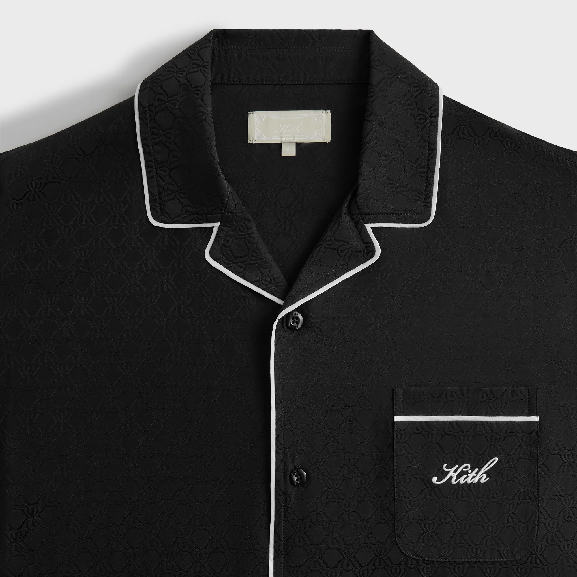 Kith Crest Monogram Pajama Set - Black - Image 6