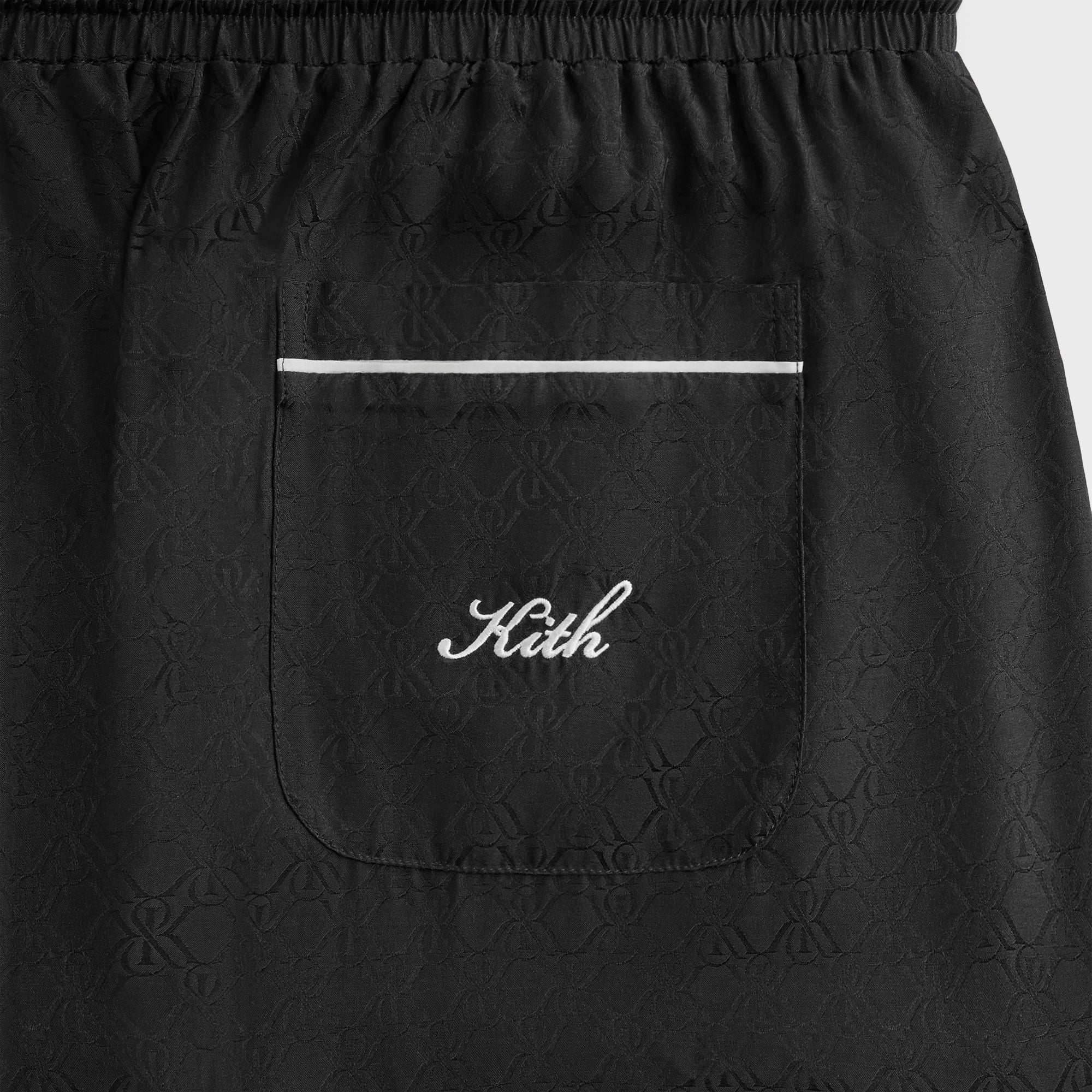 Kith Crest Monogram Pajama Set - Black - Image 9