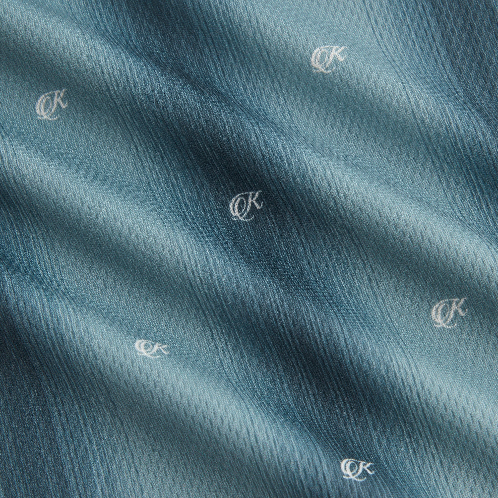 Kith Women Ridley Polo Monogram Long Sleeve Jersey - Court - Image 5