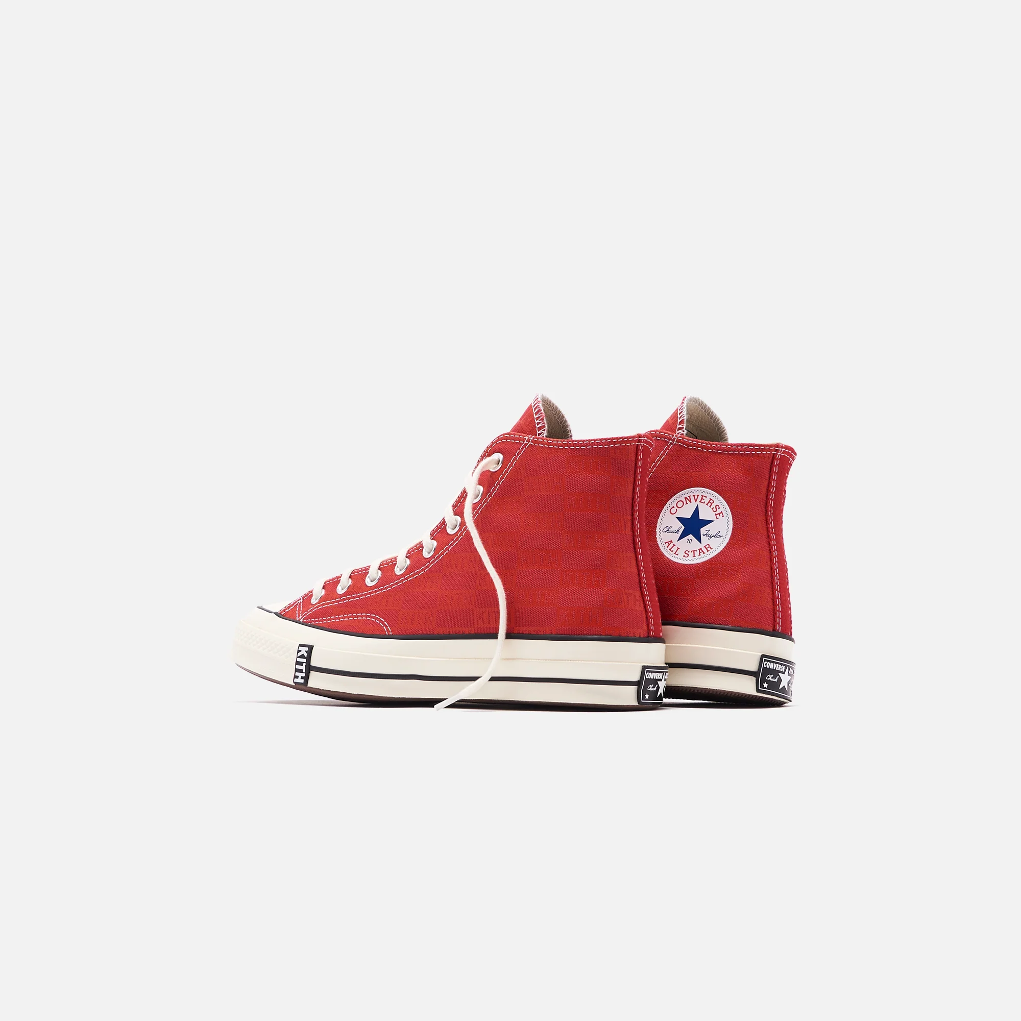 Kith x Converse Chuck Taylor All Star 1970 Classics - Salsa / Egret / Natural - Image 4
