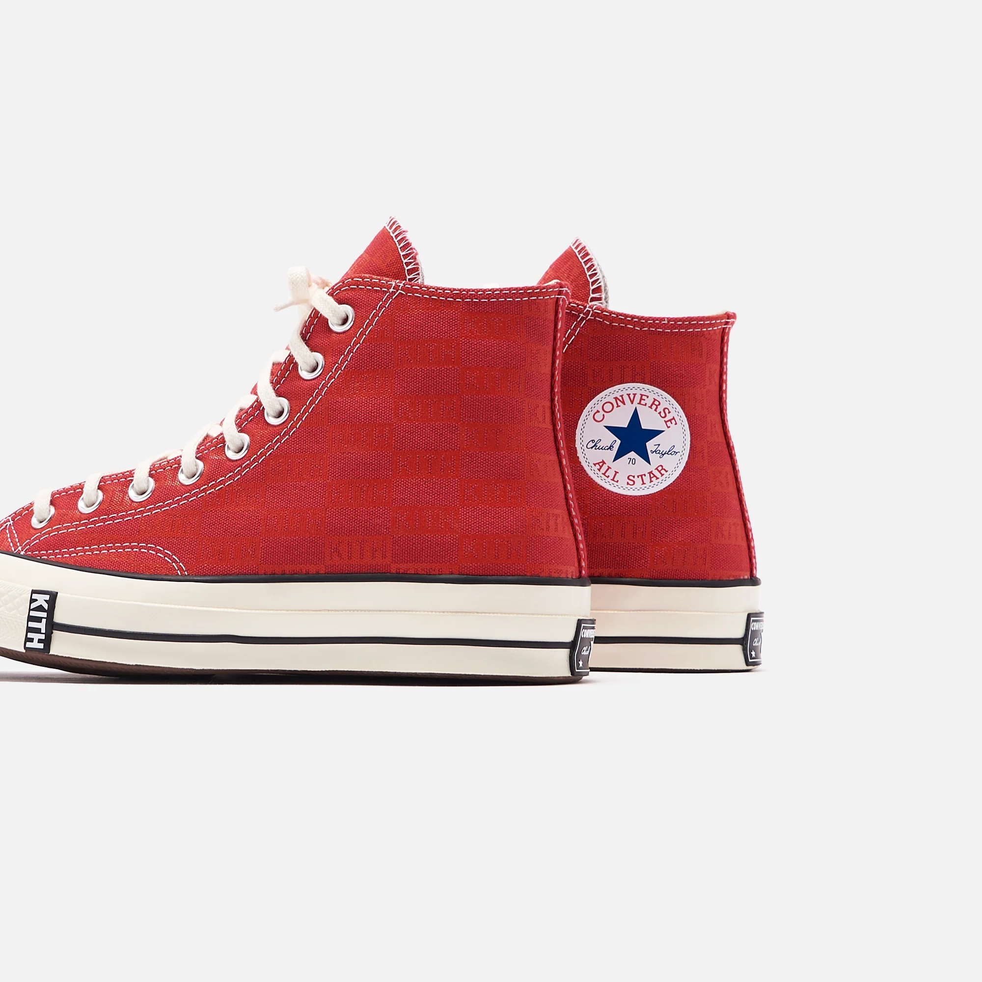 Kith x Converse Chuck Taylor All Star 1970 Classics - Salsa / Egret / Natural - Image 5