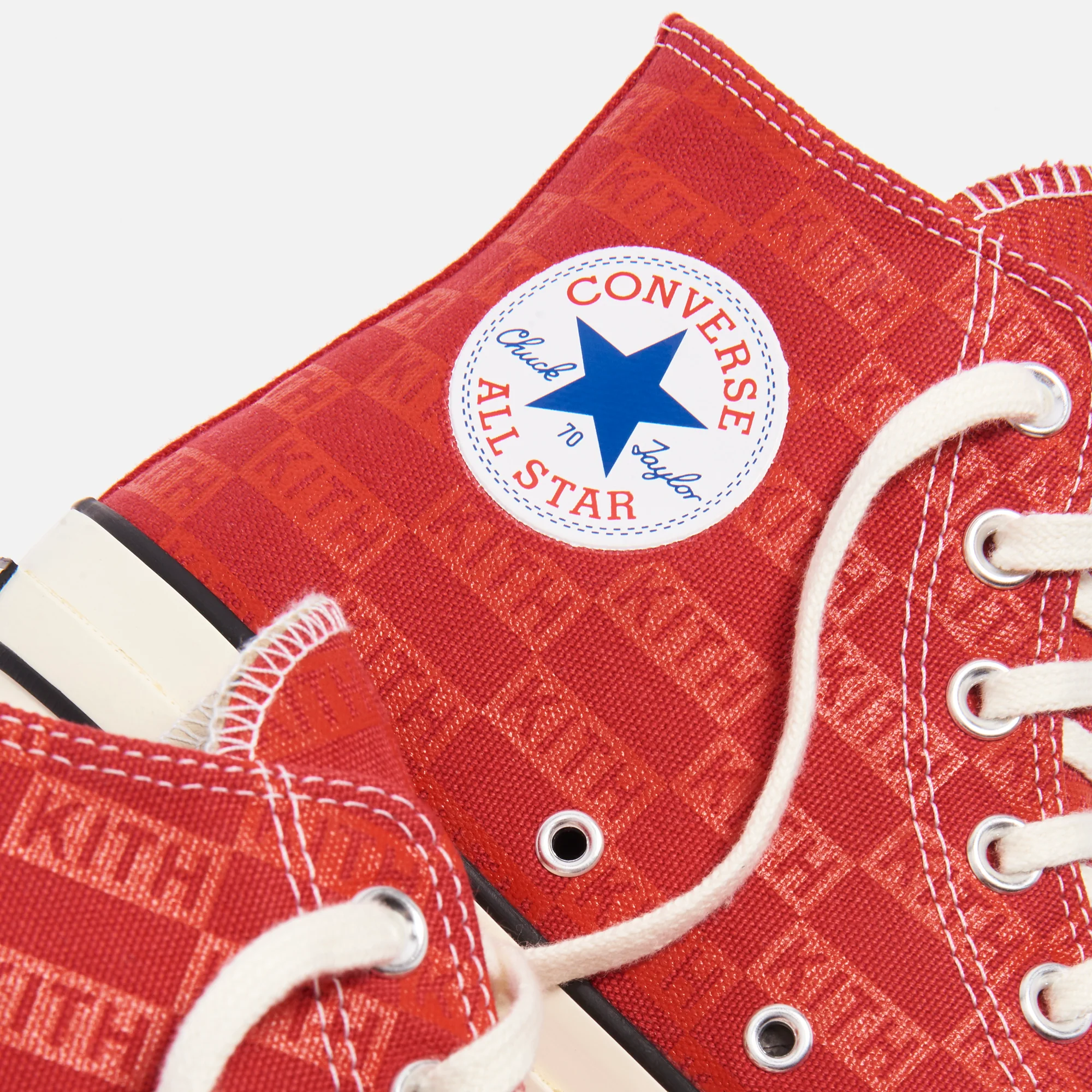 Kith x Converse Chuck Taylor All Star 1970 Classics - Salsa / Egret / Natural - Image 6