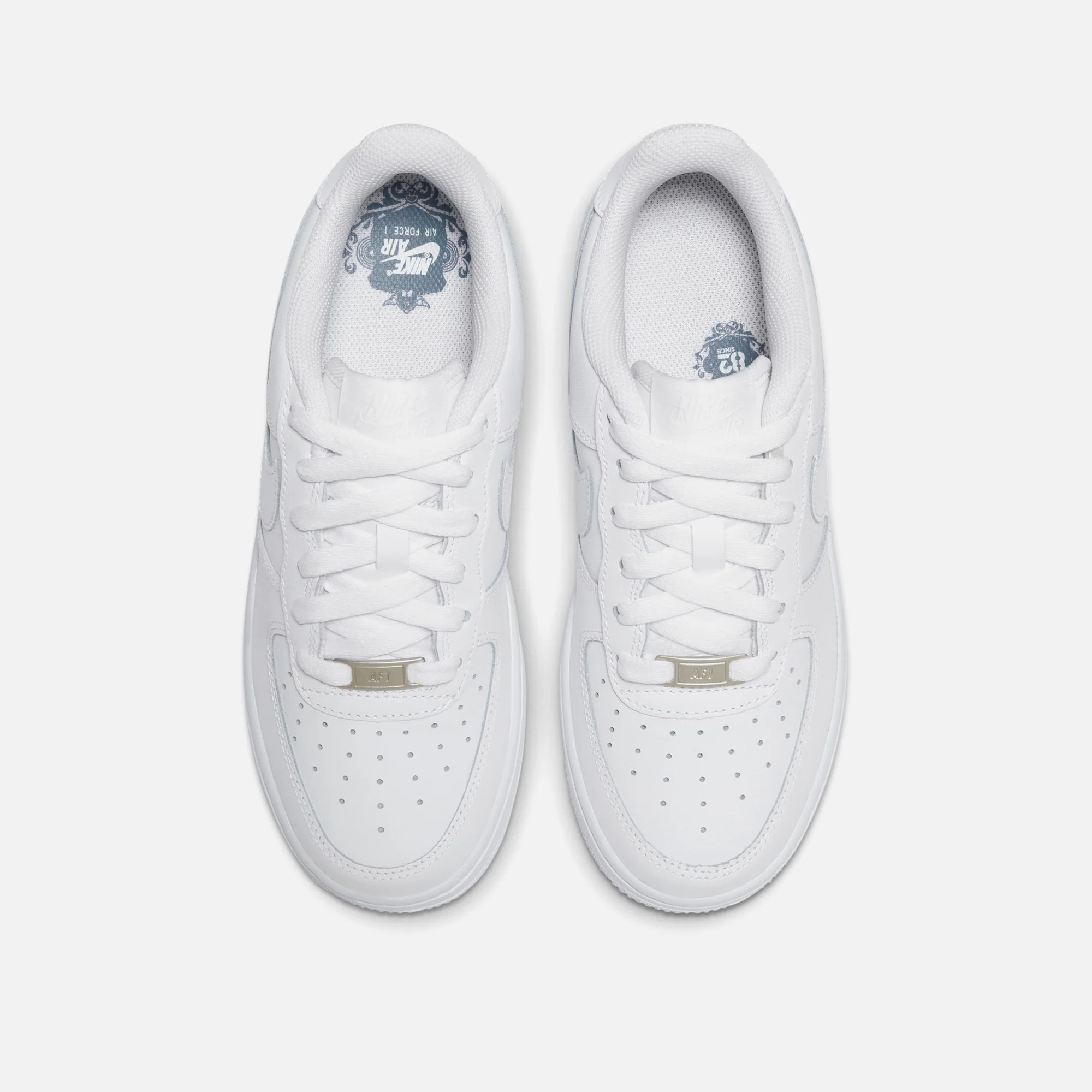 Nike Grade School Air Force 1 Low LE - White - Image 4