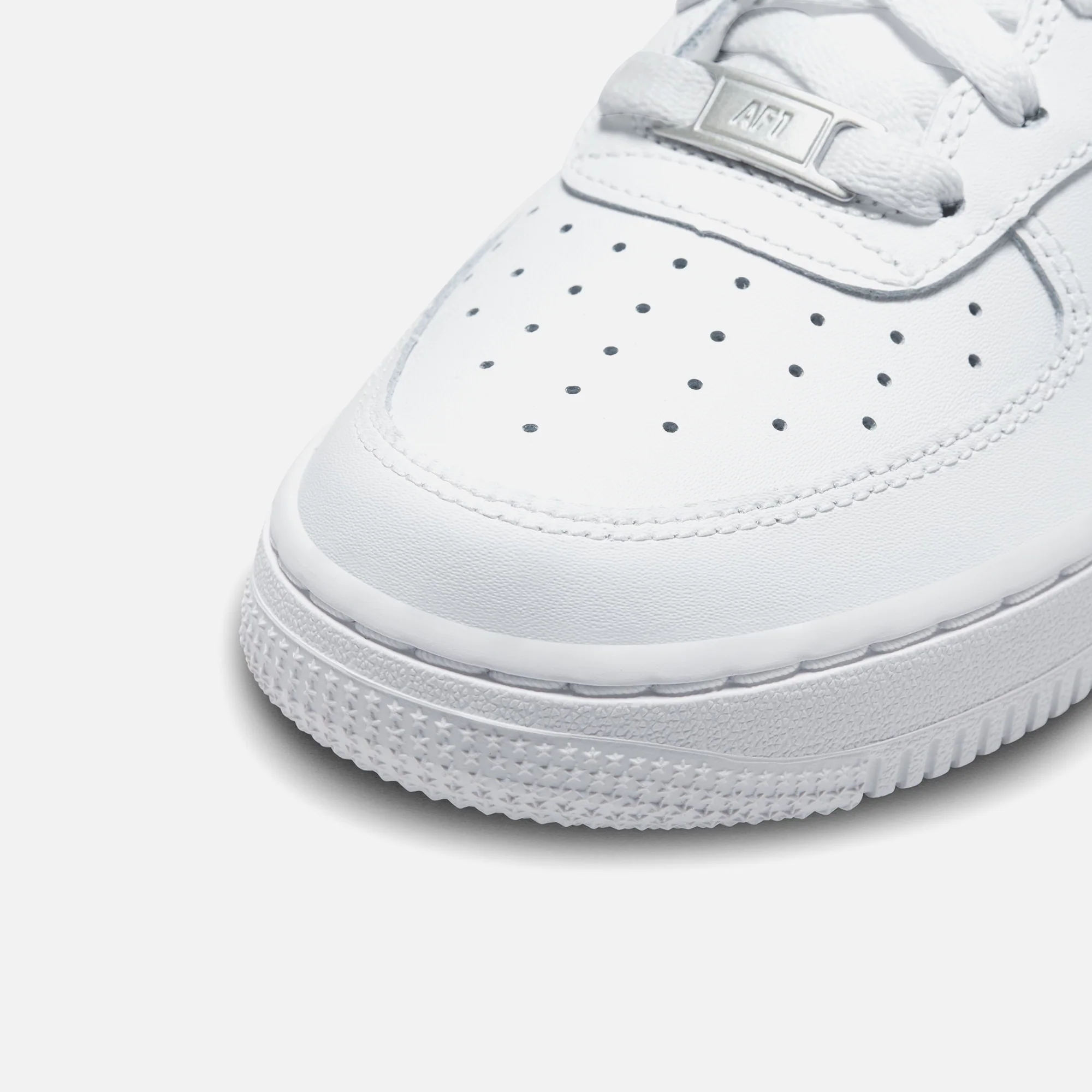 Nike Grade School Air Force 1 Low LE - White - Image 6