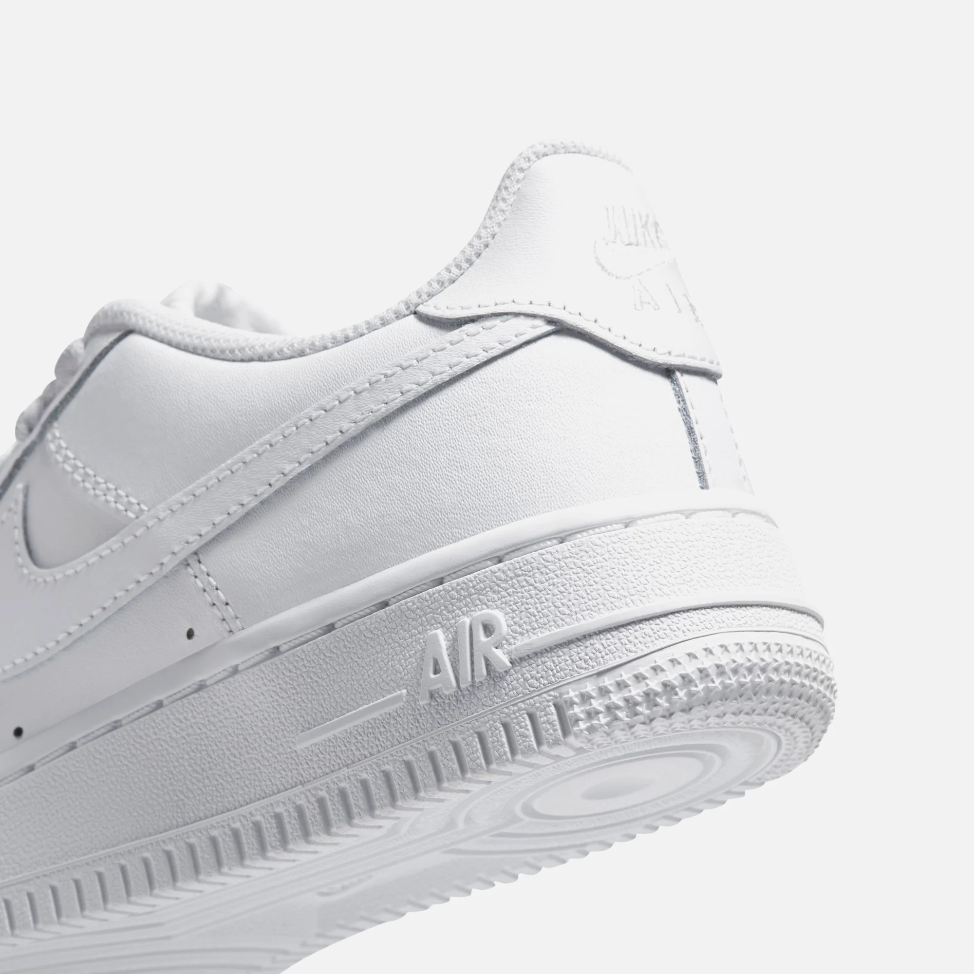 Nike Grade School Air Force 1 Low LE - White - Image 7