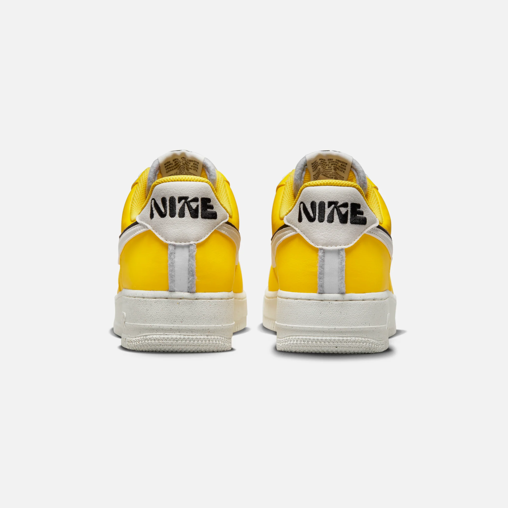 Nike Air Force 1 `07 LV8 Tour - Yellow / Sail-Black / White - Image 4