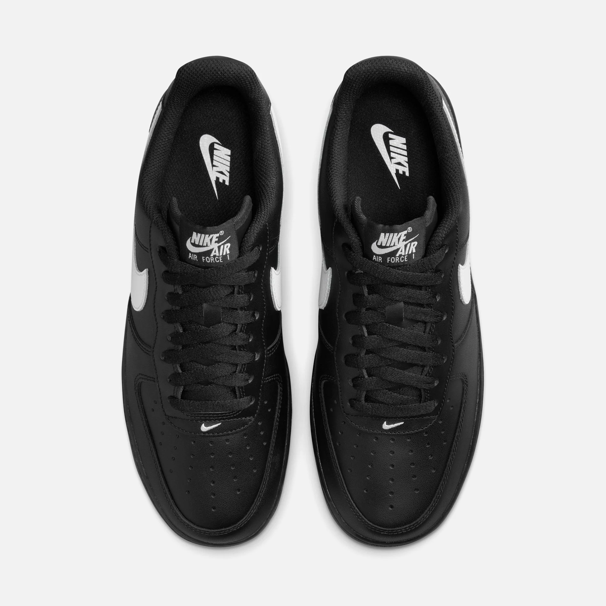 Nike Air Force 1 '07 - Black / White / Black - Image 4