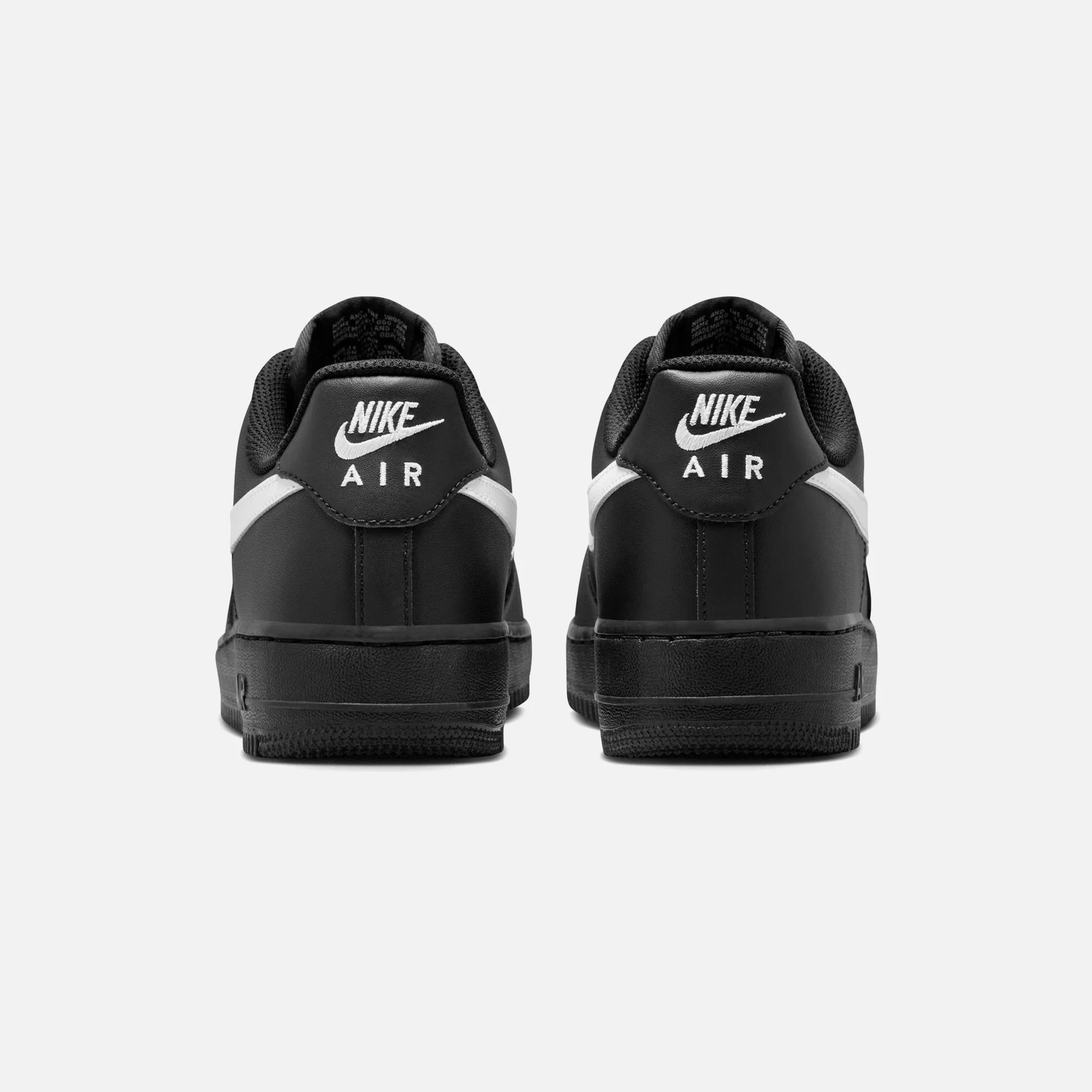 Nike Air Force 1 '07 - Black / White / Black - Image 5