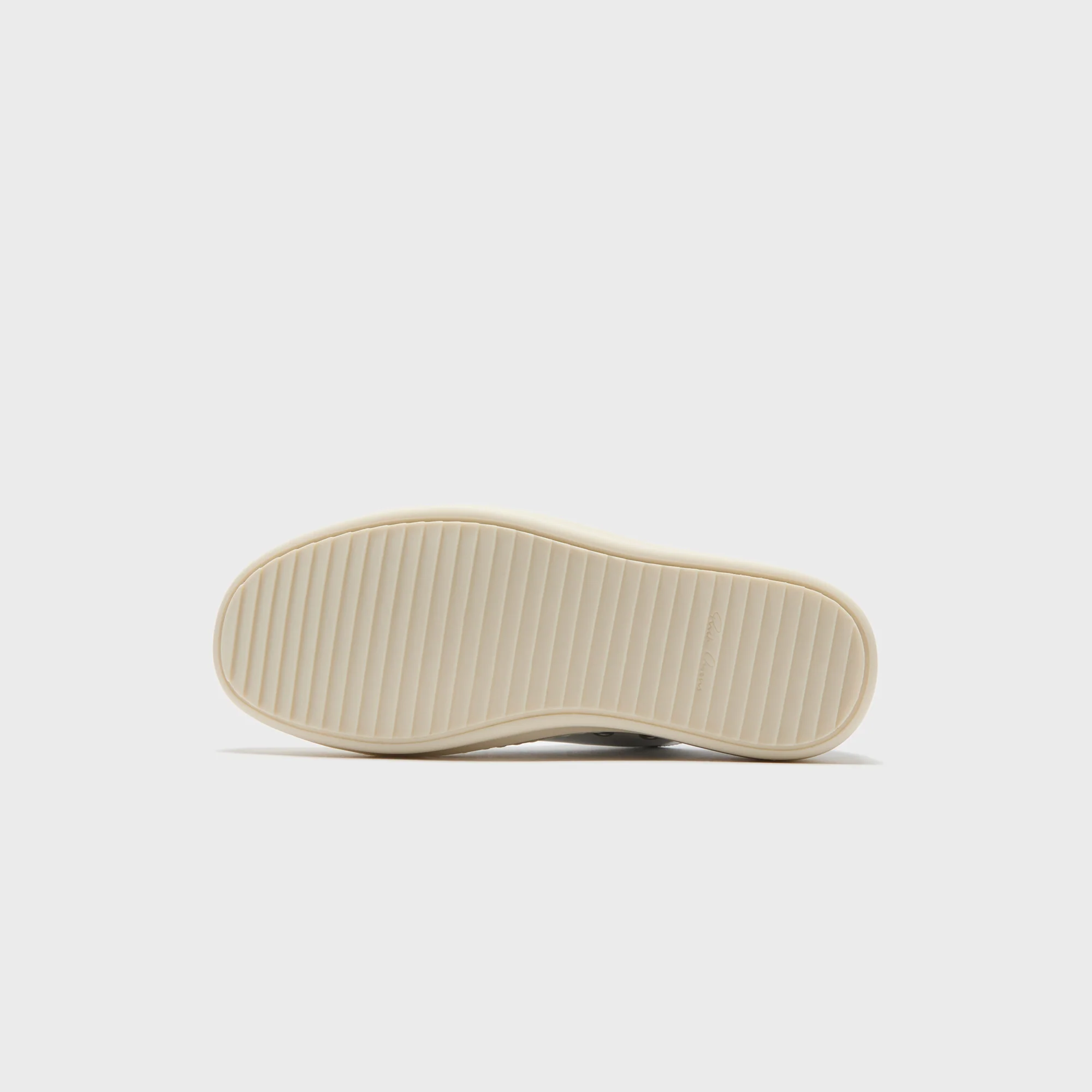 Rick Owens WMNS Scarpe in Pelle Low Sneaks - Chalk / White / Milk / Milk - Image 5