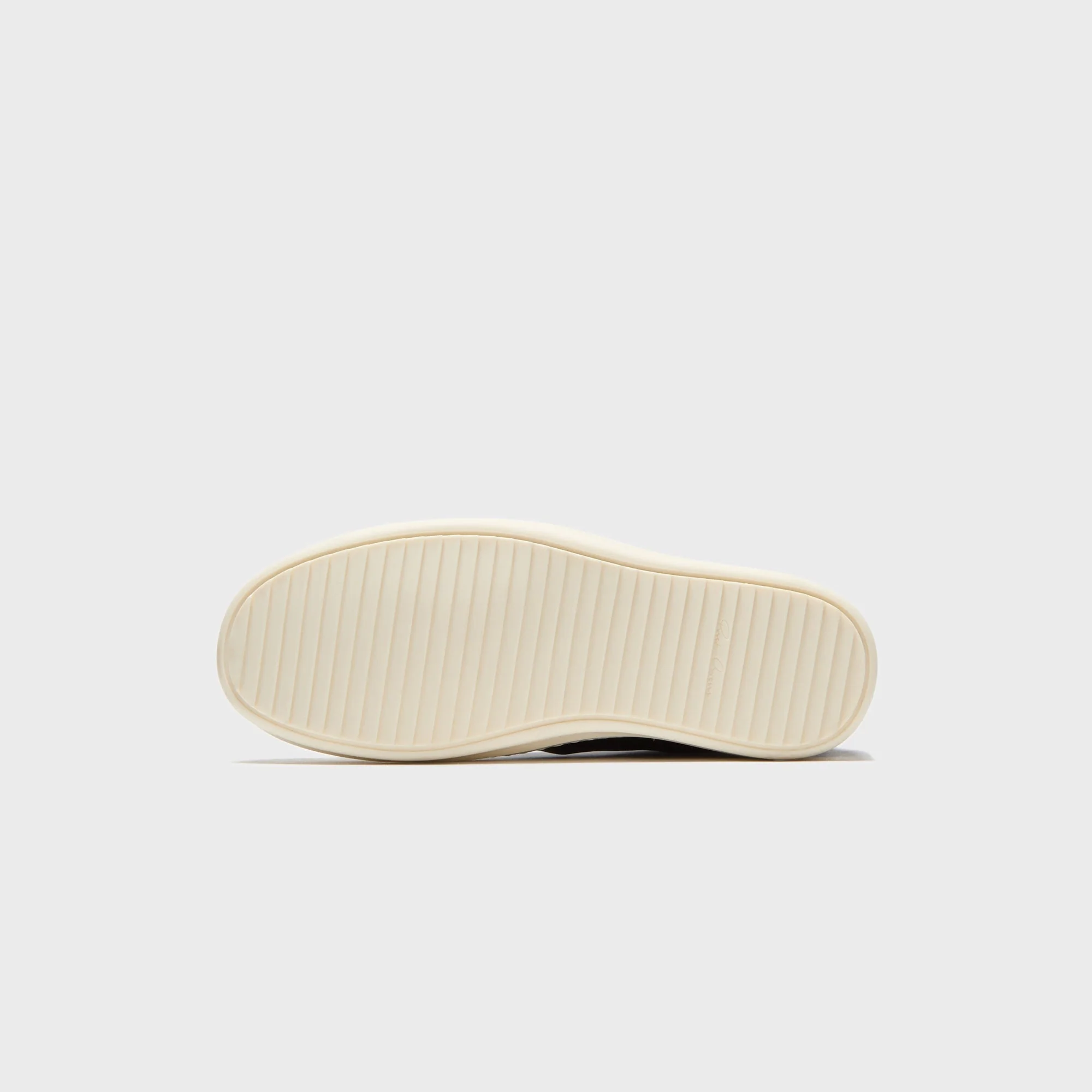 Rick Owens Stivali In Pelle High Stocking Sneaks Boots - Black / Milk / Milk - Image 5