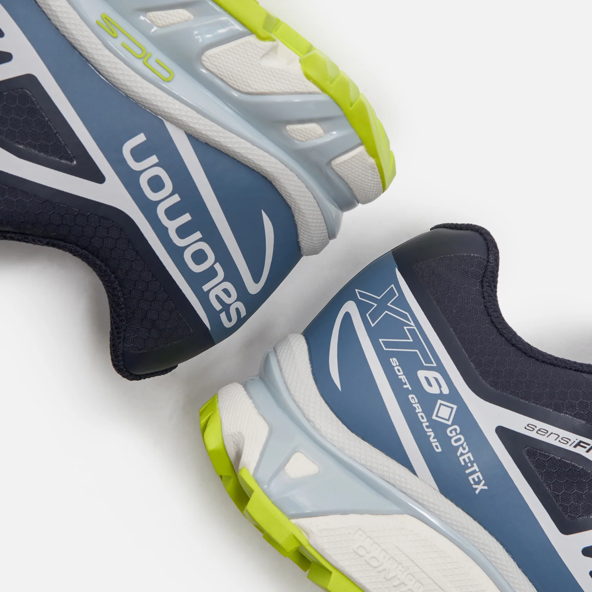 Salomon XT-6 GTX - Night Sky / China Blue / Acid Lime - Image 7